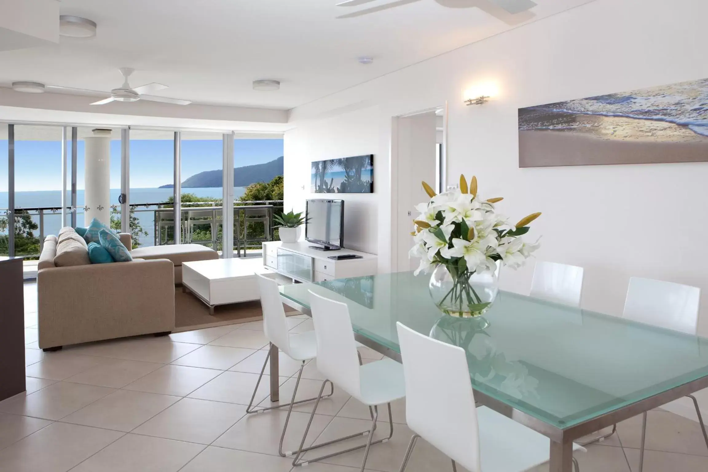 Living room, Dining Area in Vision Apartments