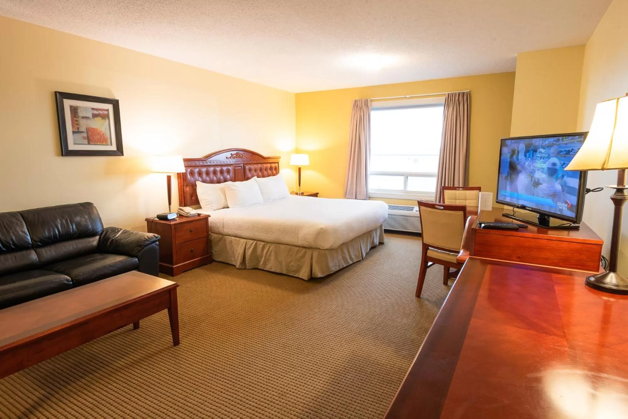 Bed in Days Inn by Wyndham Bonnyville