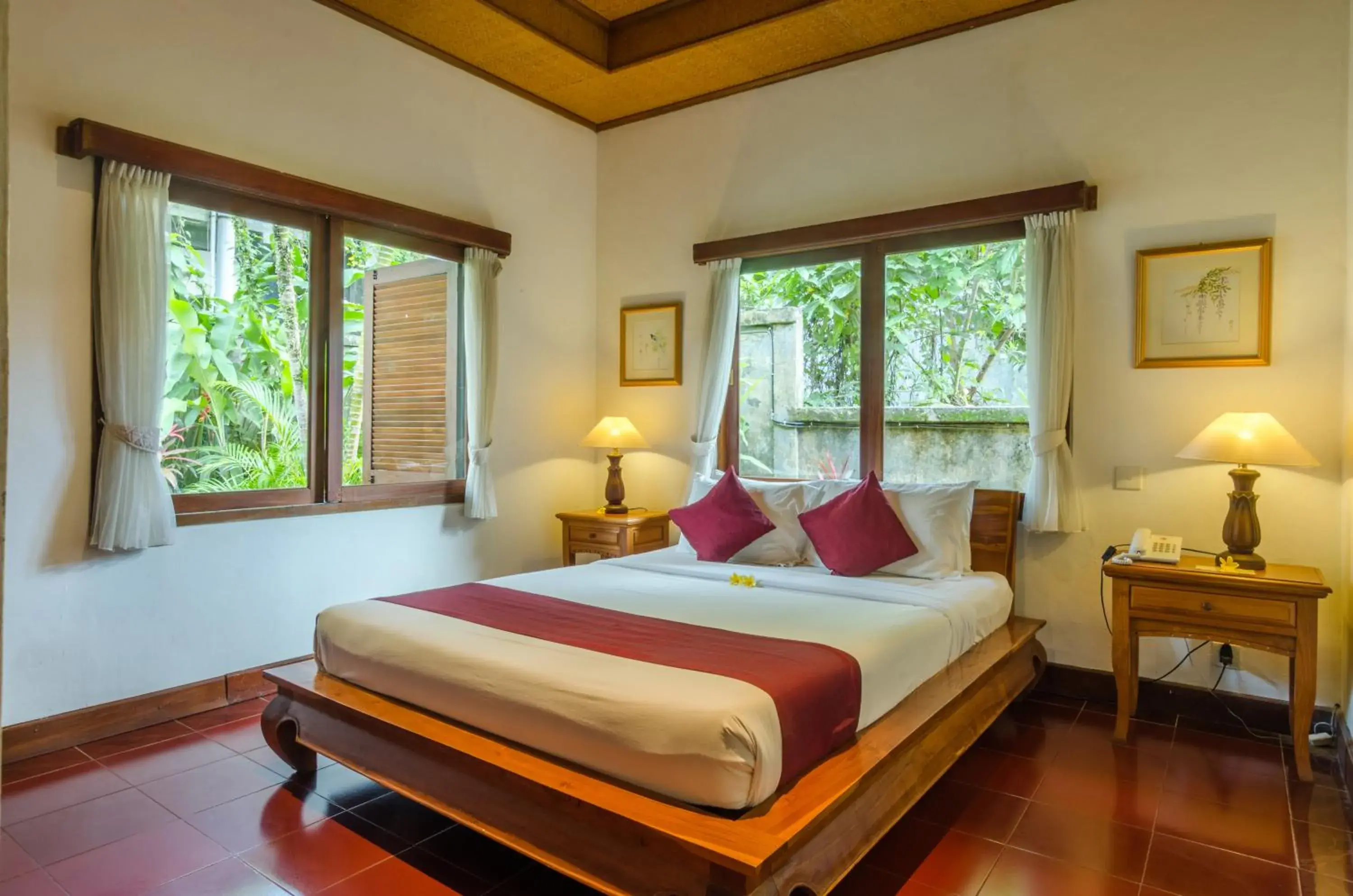 Bedroom, Bed in Chili Ubud Cottage