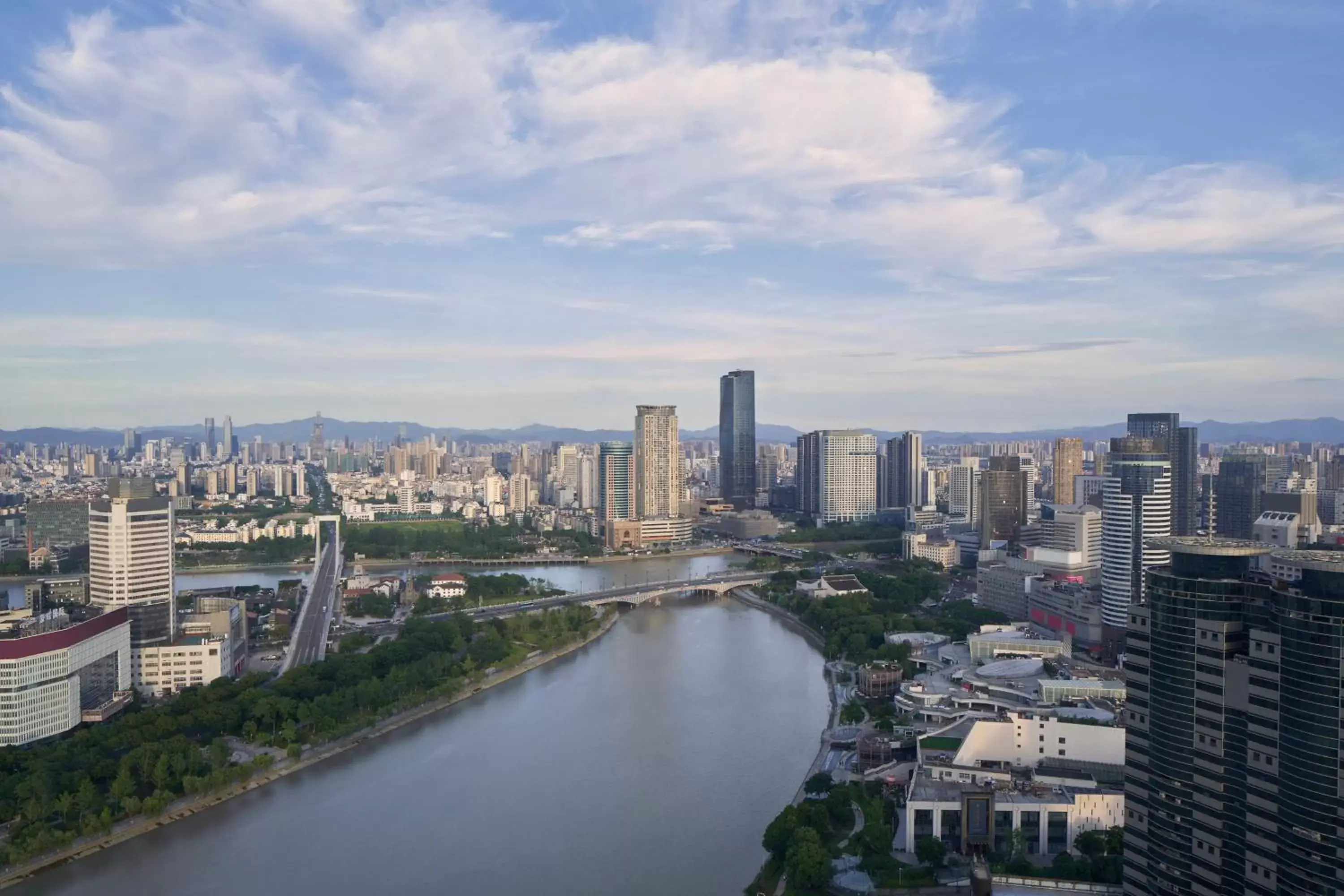 Property building in Ningbo Marriott Hotel