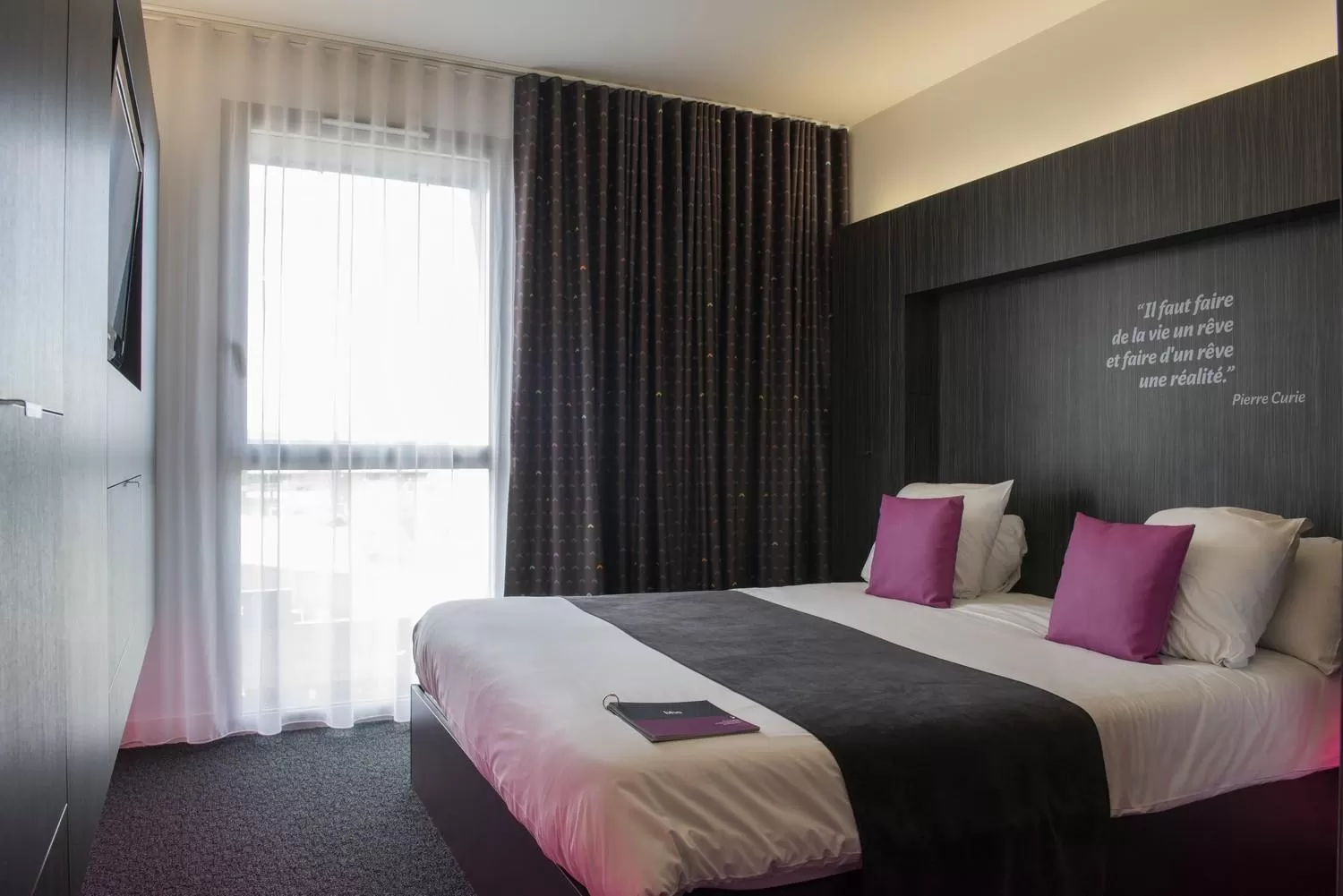 Bedroom, Bed in Akena Nantes Atlantis Zénith