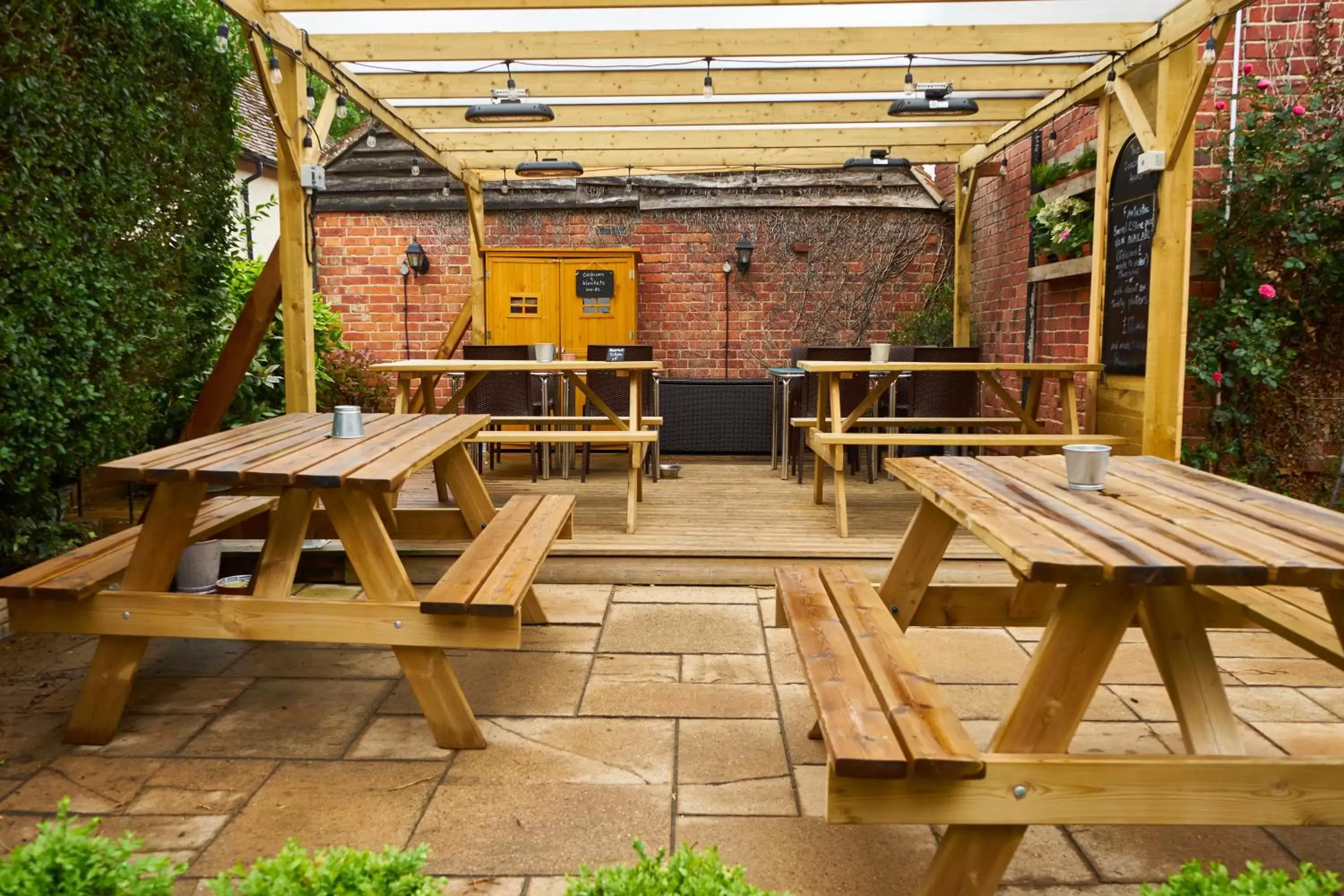 Garden in The Coachmakers Arms