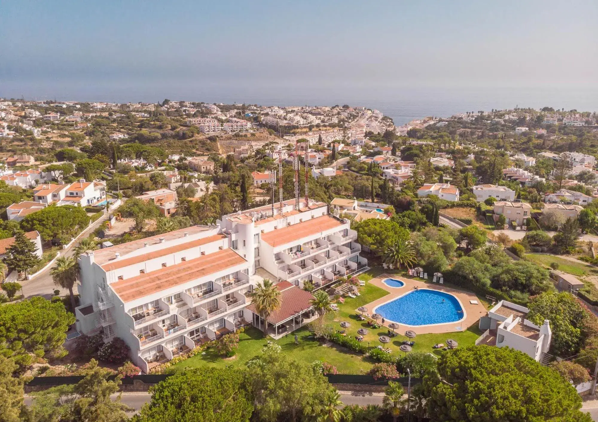 Bird's eye view, Bird's-eye View in Carvoeiro Hotel