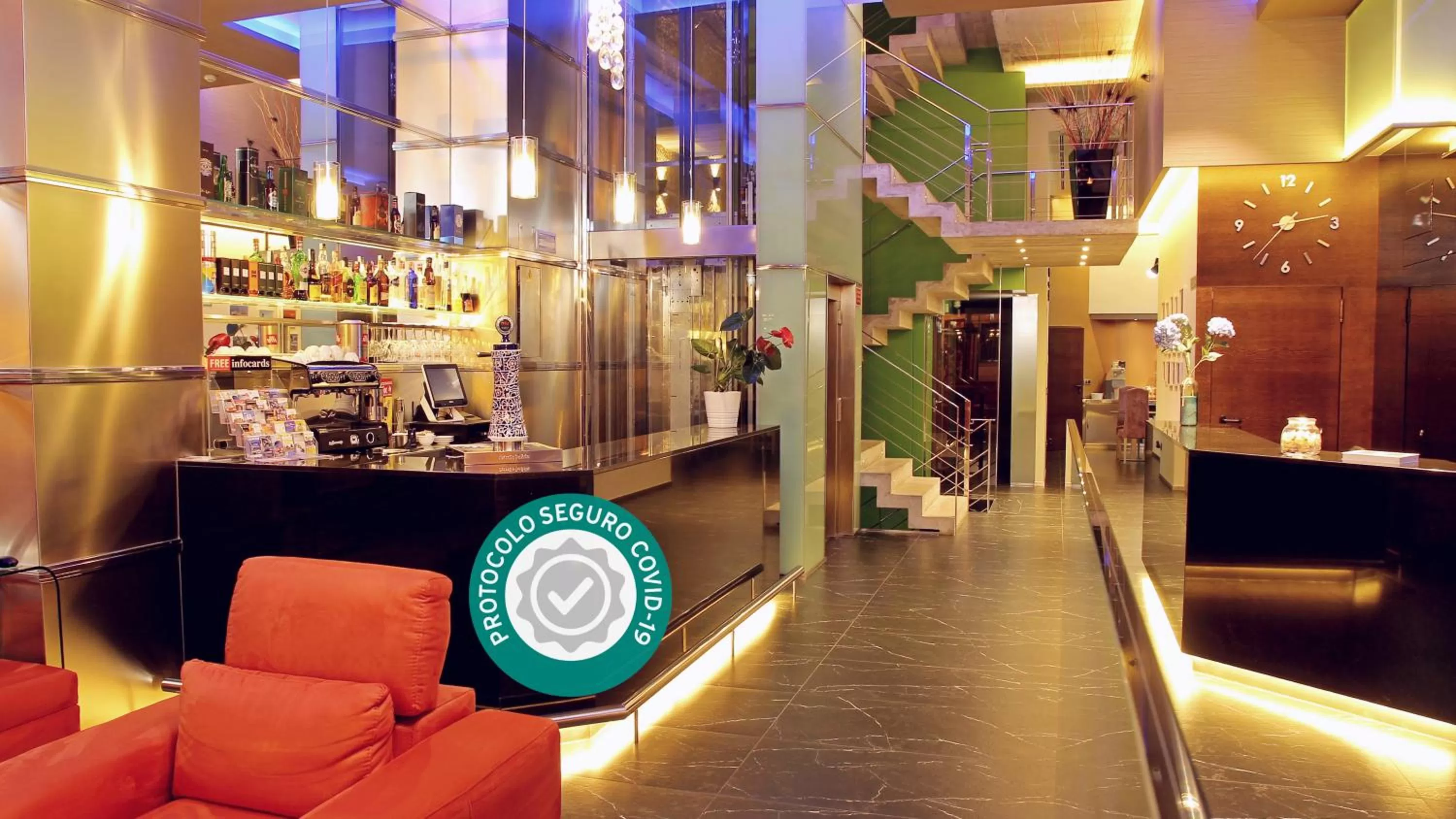 Lobby or reception in Agua de Mar Hotel Boutique