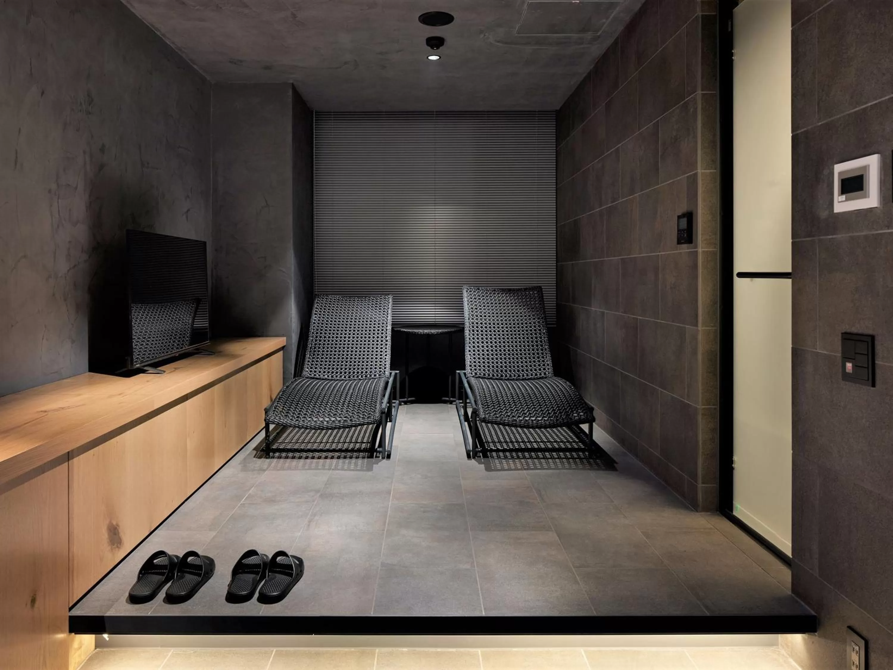 Sauna in hotel androoms Sapporo Susukino