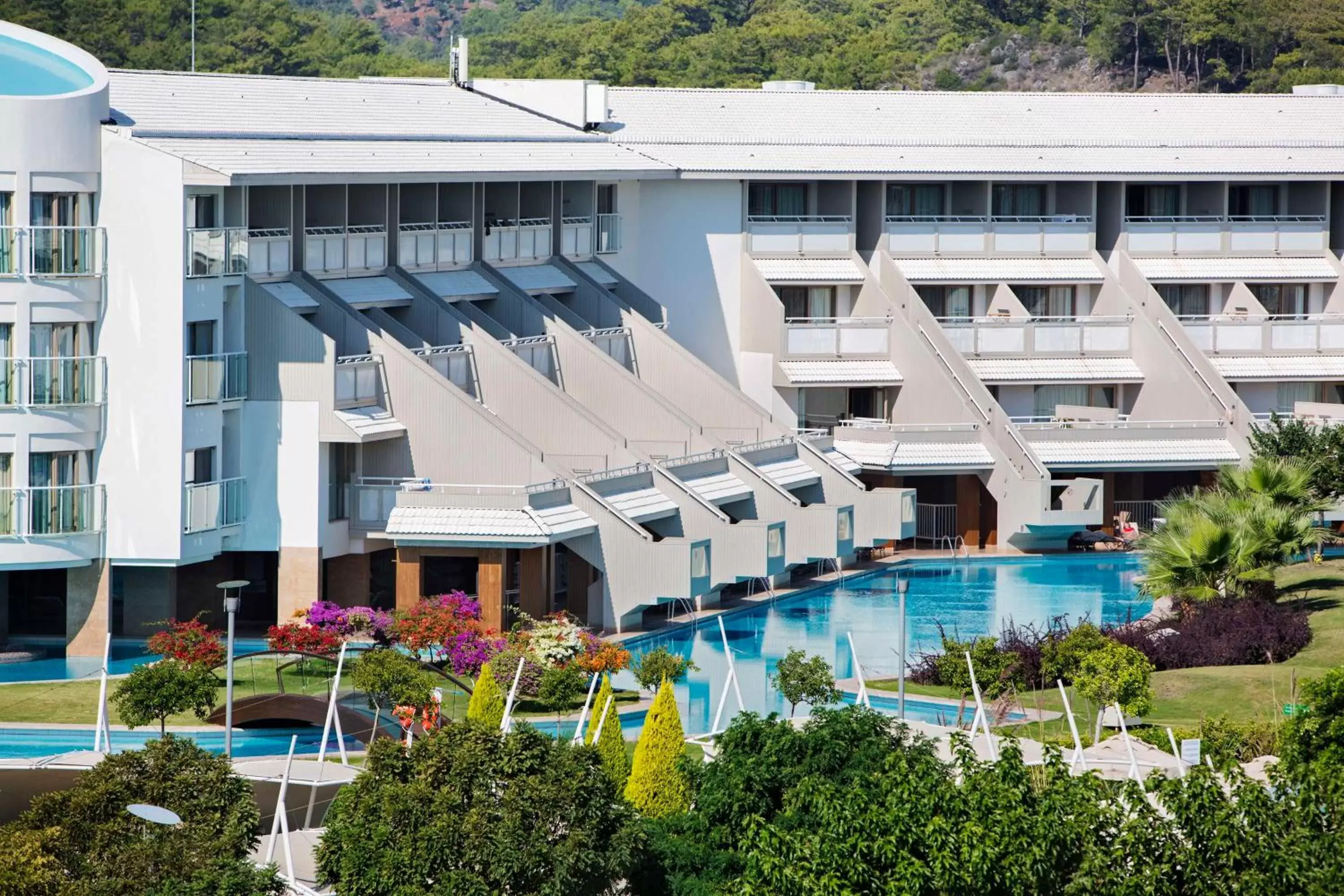 View (from property/room), Pool View in Hilton Dalaman Sarigerme Resort & Spa