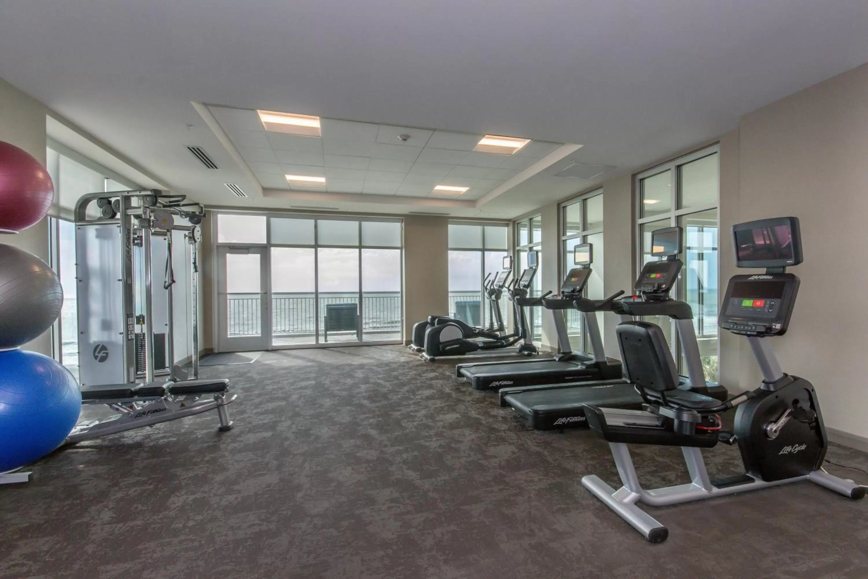 Fitness centre/facilities in Residence Inn by Marriott Myrtle Beach Oceanfront