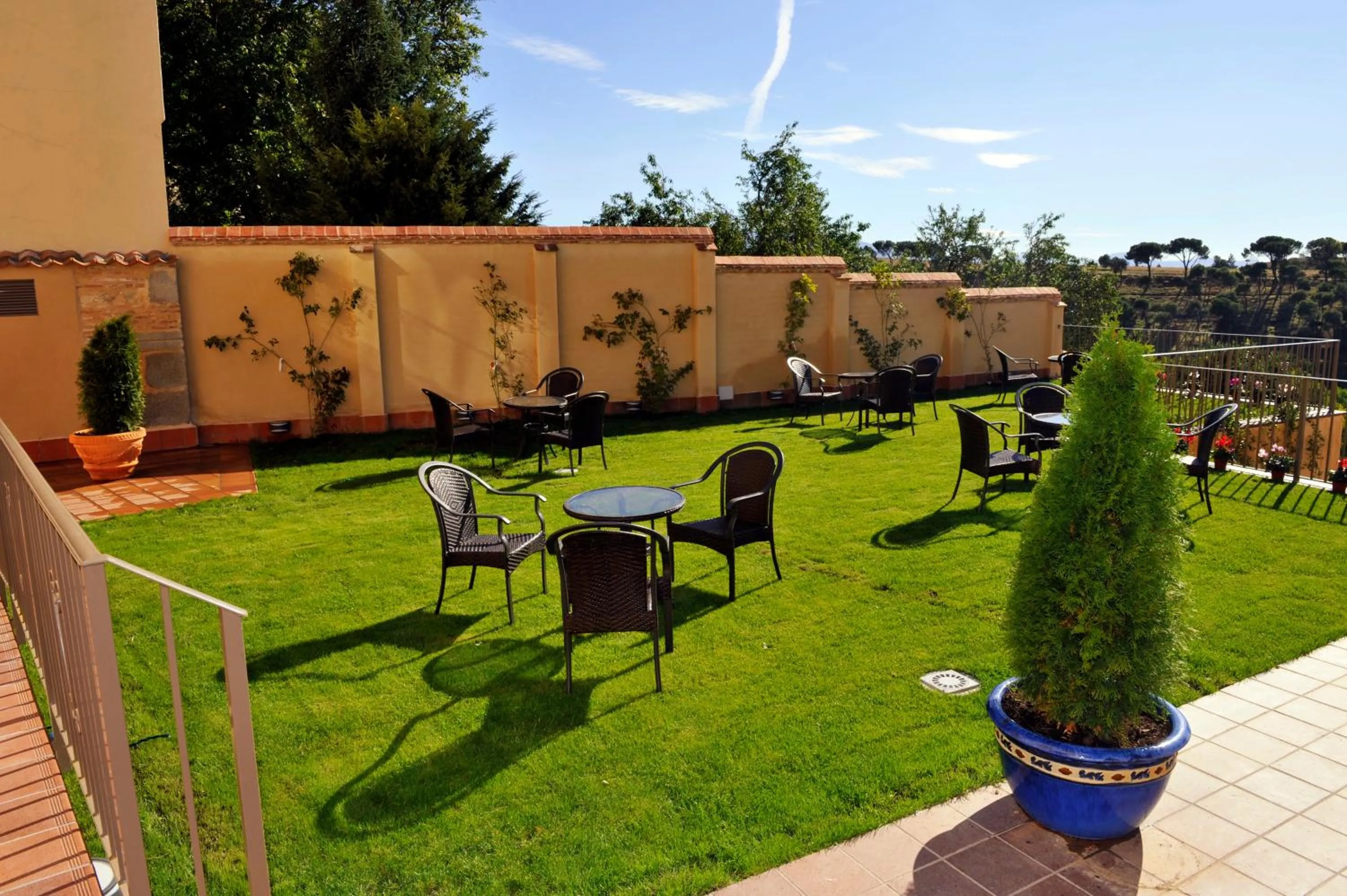 Garden in Hotel Don Felipe