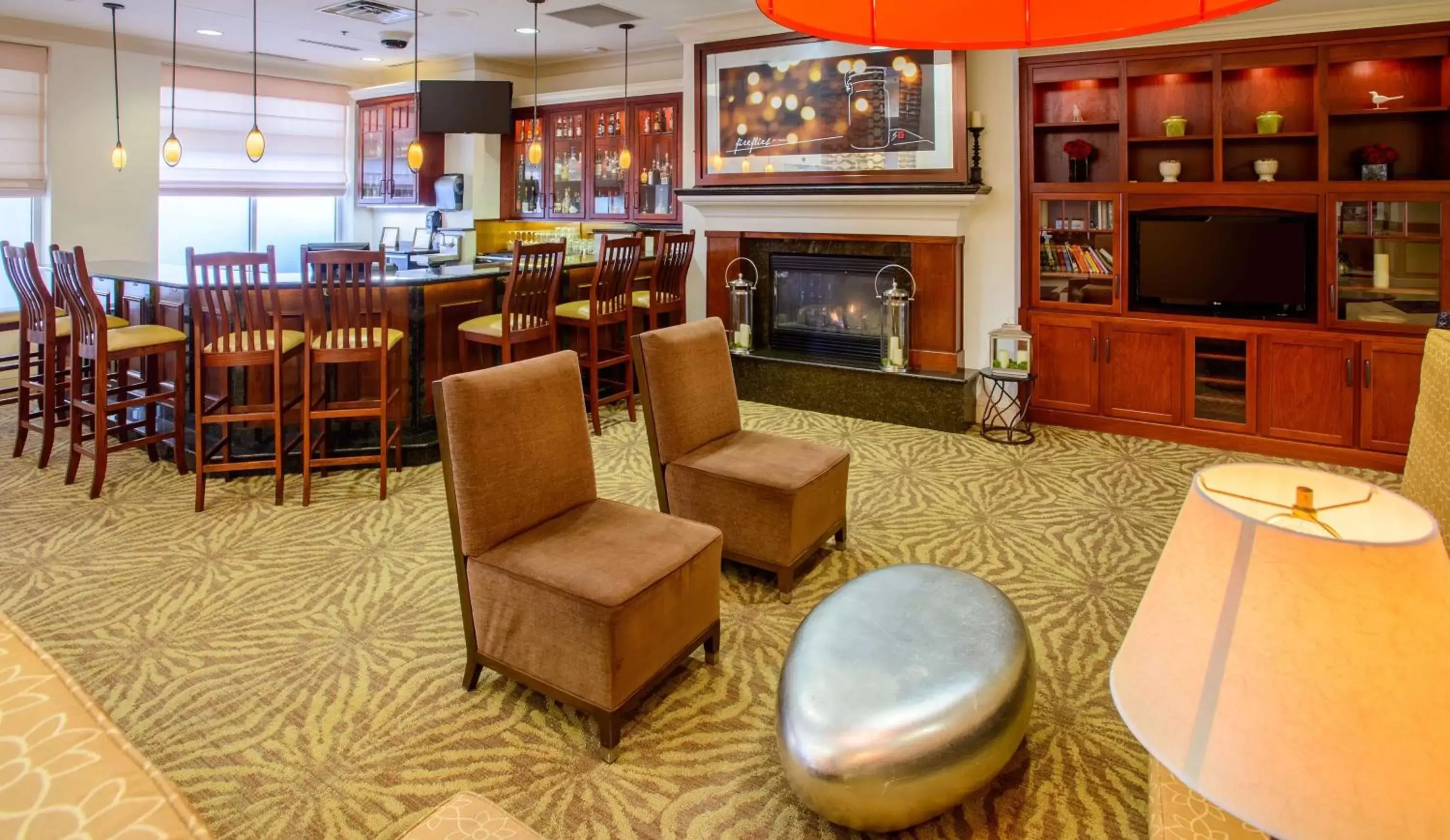 Lobby or reception, Lounge/Bar in Hilton Garden Inn Rochester Downtown