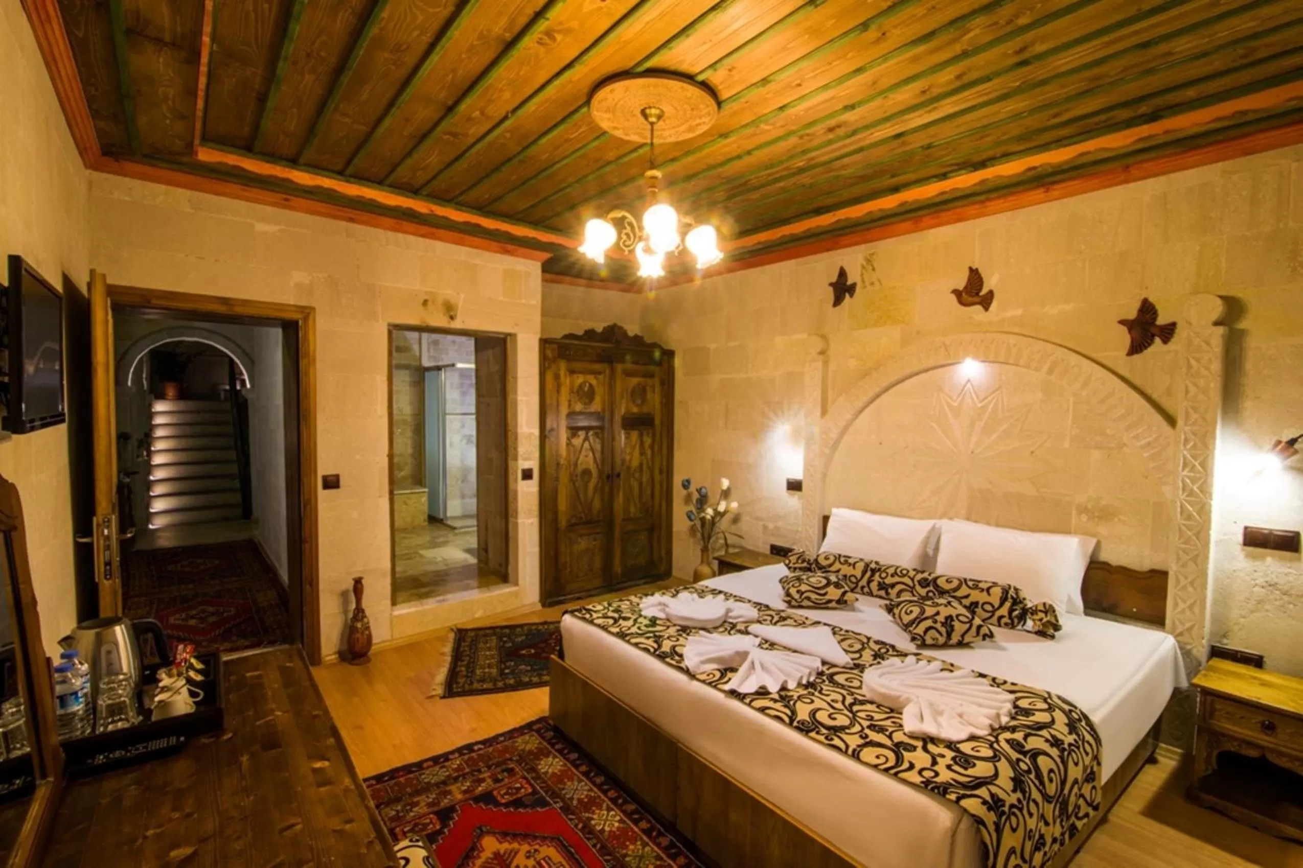 Photo of the whole room, Bed in Historical Goreme House