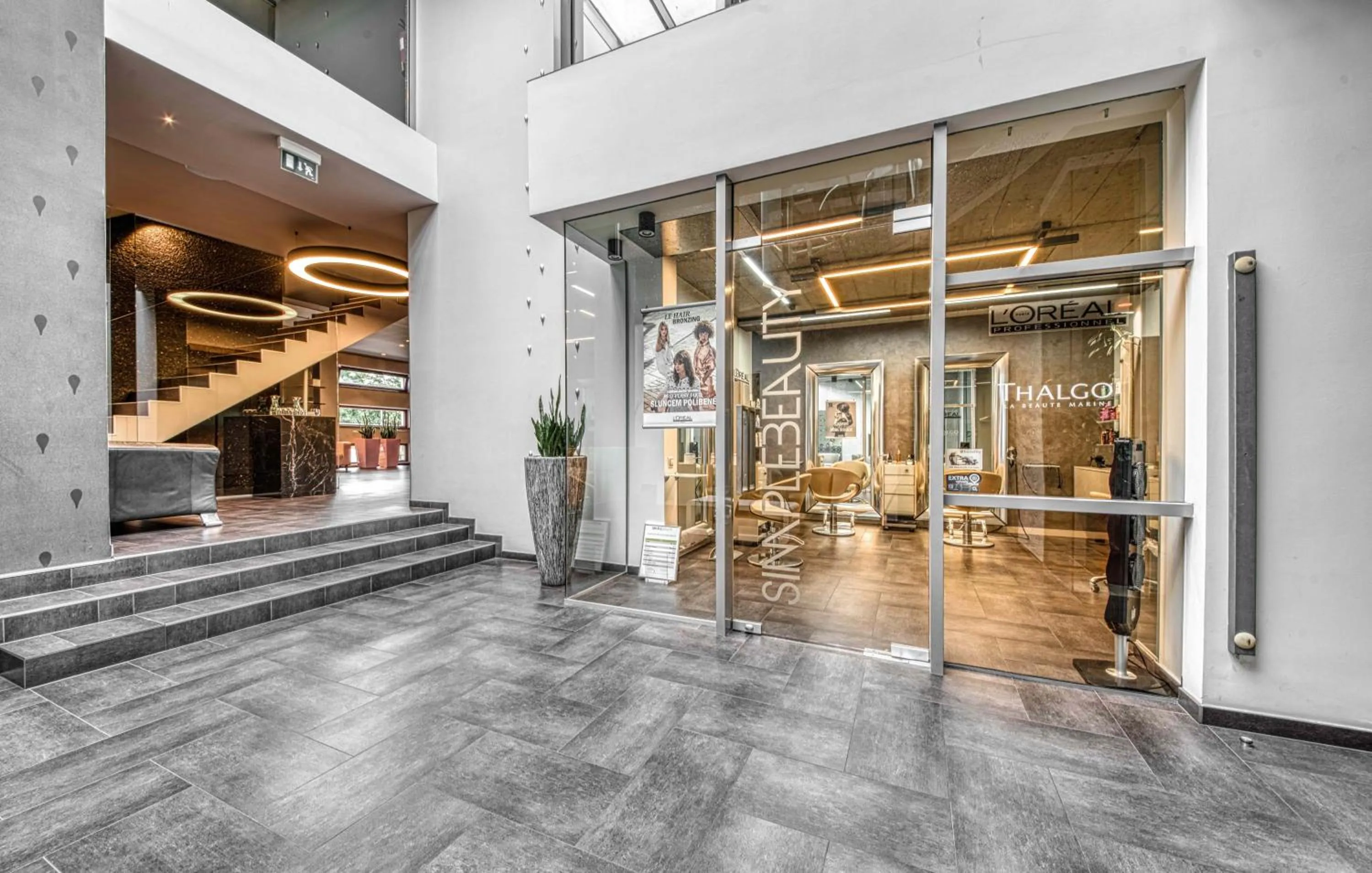 Lobby or reception in Volcano Spa Hotel