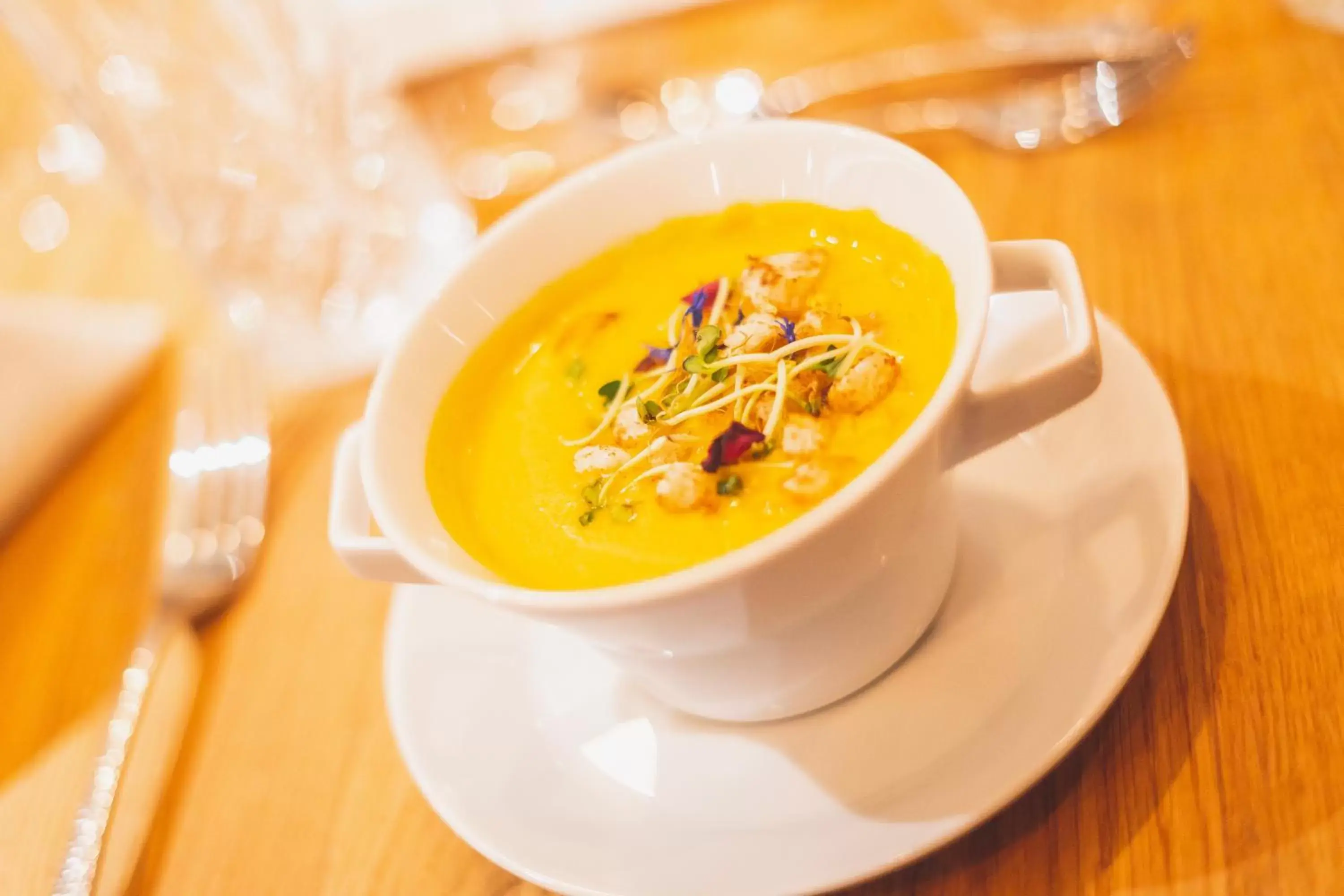 Food close-up in Hotel & Restaurant Posthalterei Food close-up in Hotel & Restaurant Posthalterei