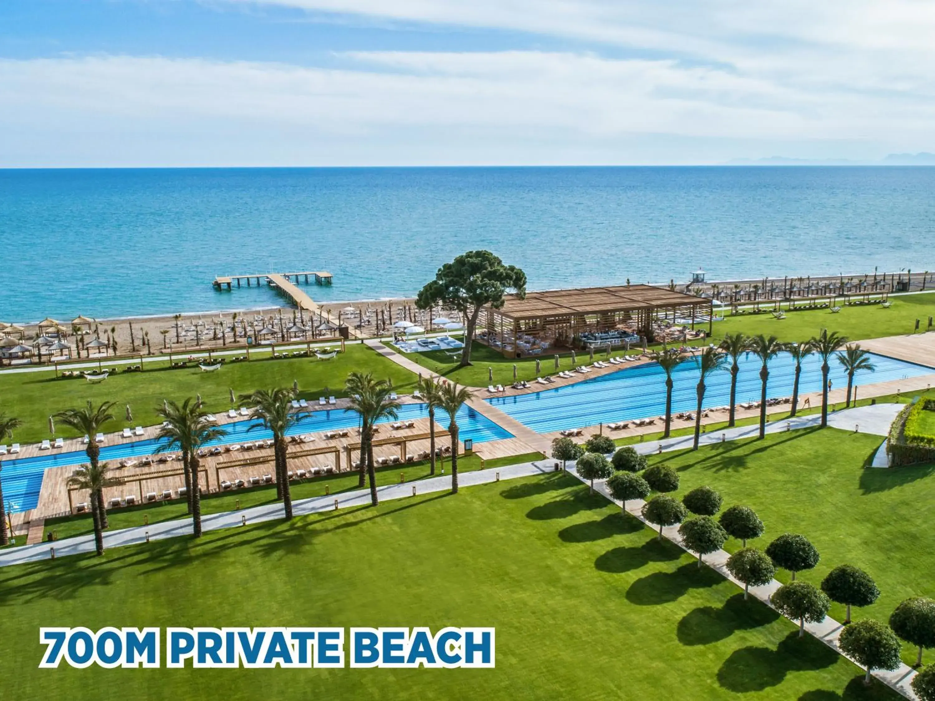 Beach in Rixos Premium Belek Hotel