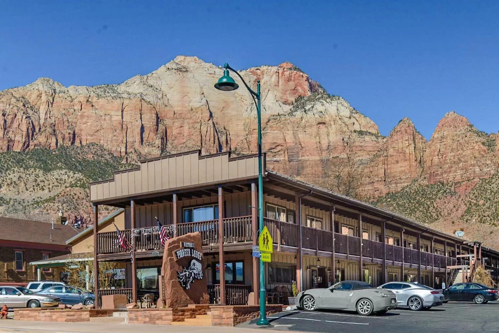 Property Building in Pioneer Lodge Zion National Park-Springdale