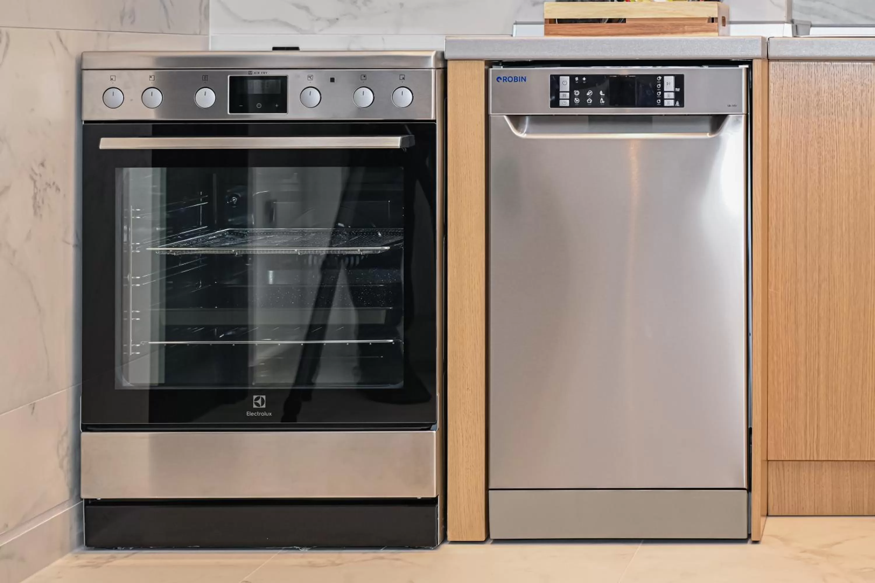 Kitchen or kitchenette in Kima Premium Apartments