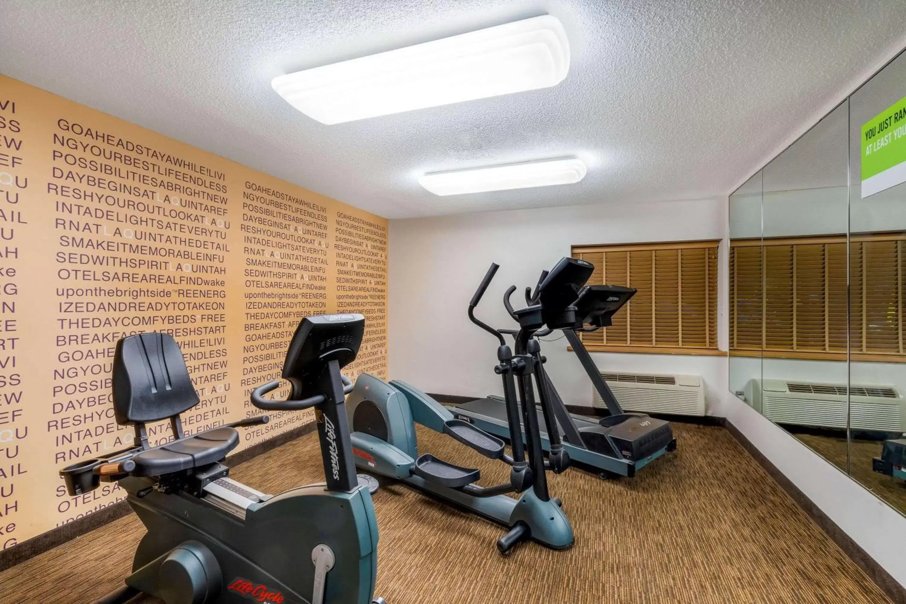 Fitness centre/facilities in La Quinta Inn & Suites by Wyndham Meridian