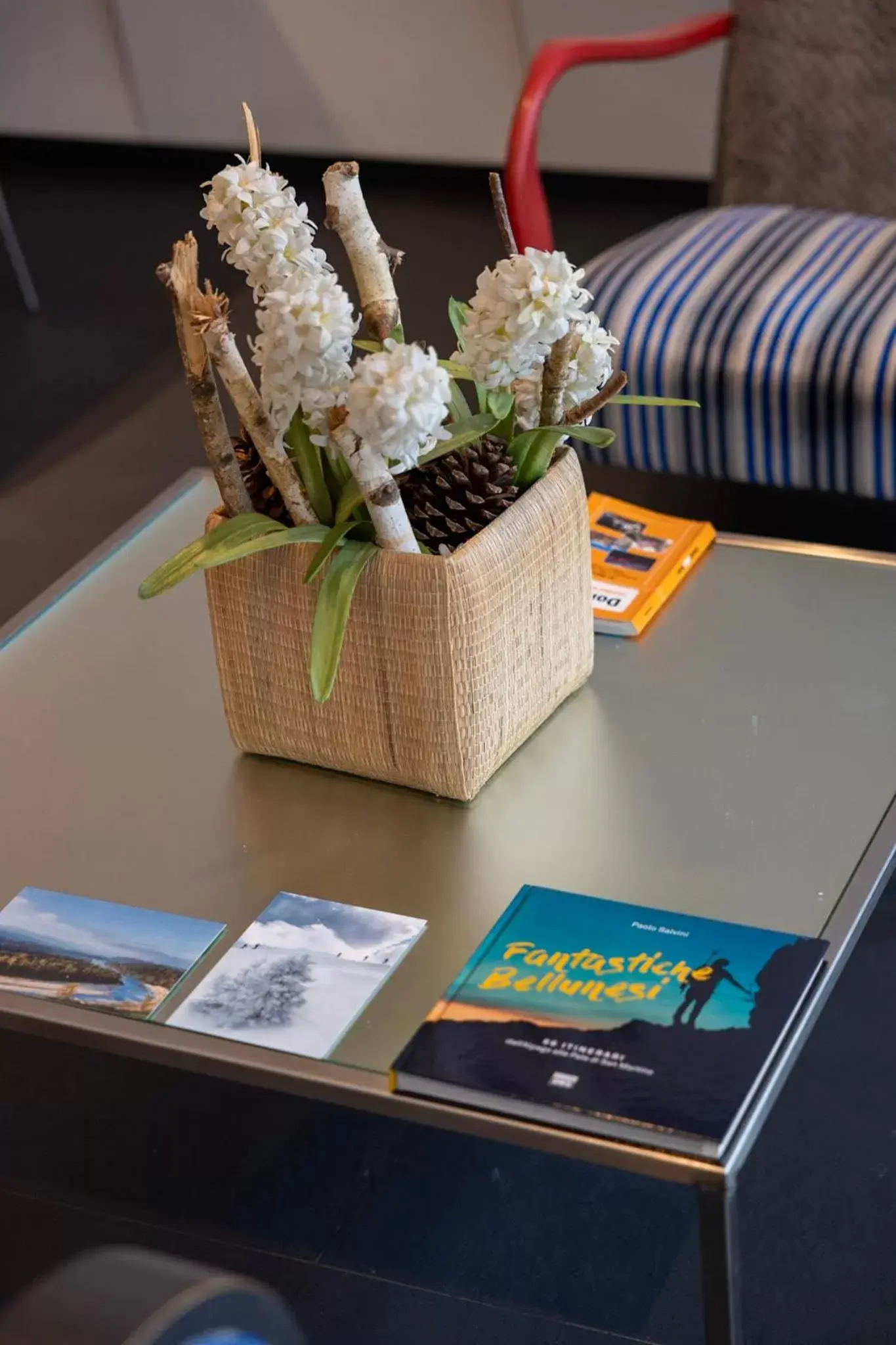 Seating area in Hotel Europa Belluno