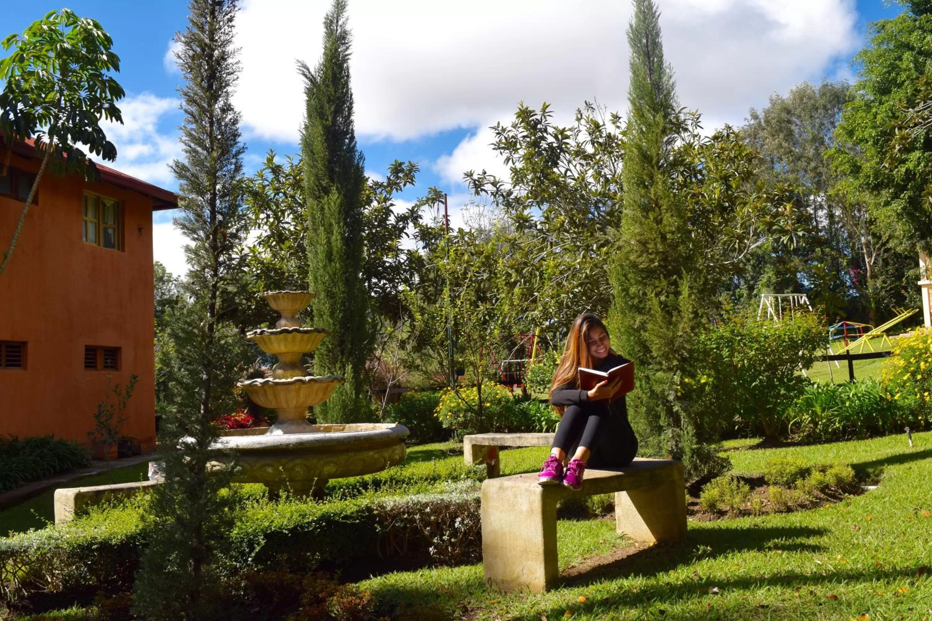 Garden in Hotel Rancho Constanza & Cabañas de la Montaña