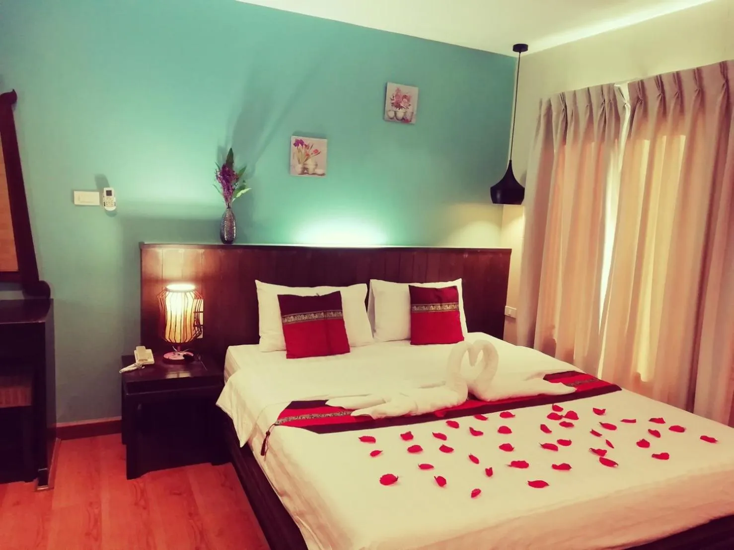 Bed in Mandala House, Chiang Mai