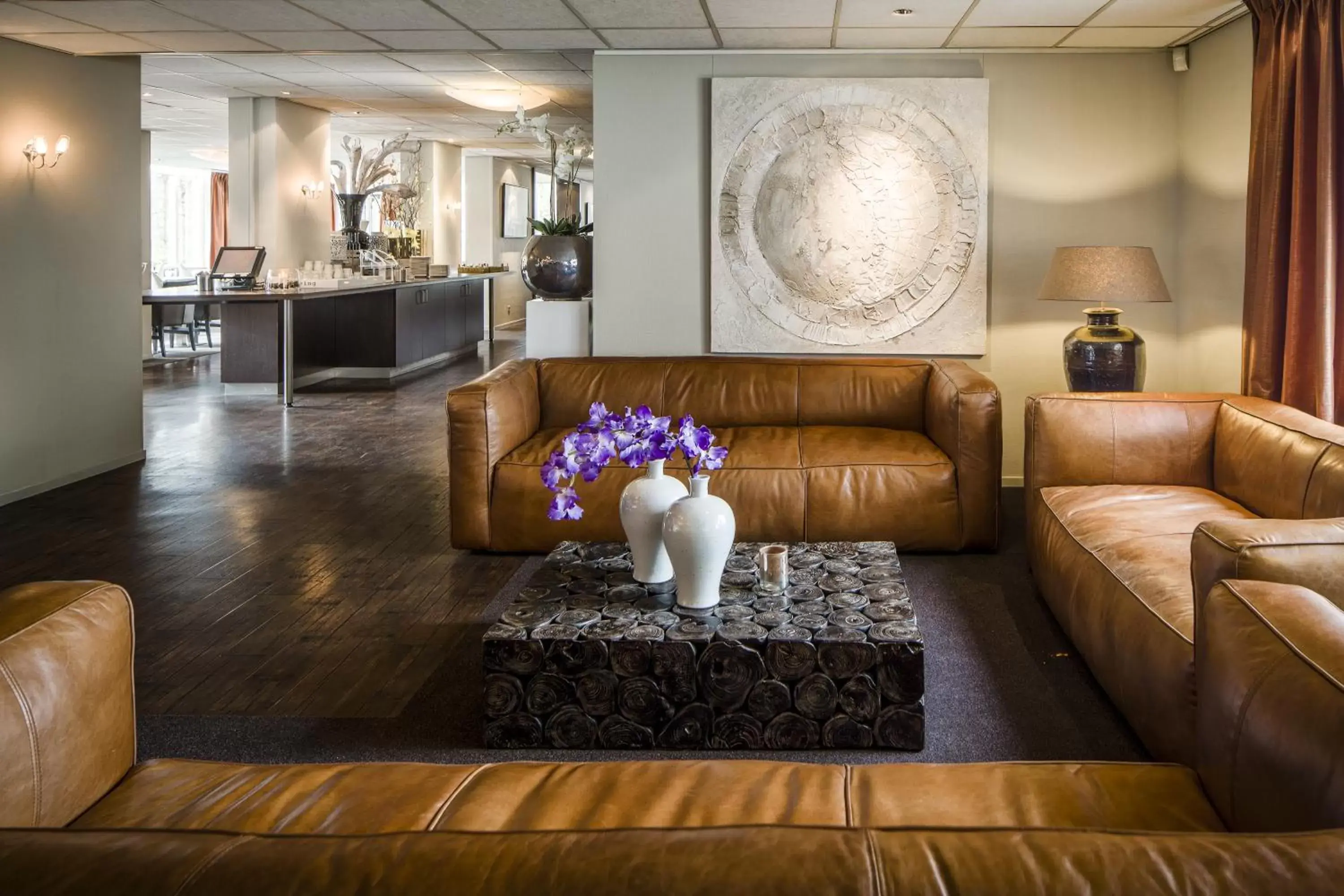 Lobby or reception in Fletcher Hotel Restaurant Boschoord Lobby or reception in Fletcher Hotel Restaurant Boschoord