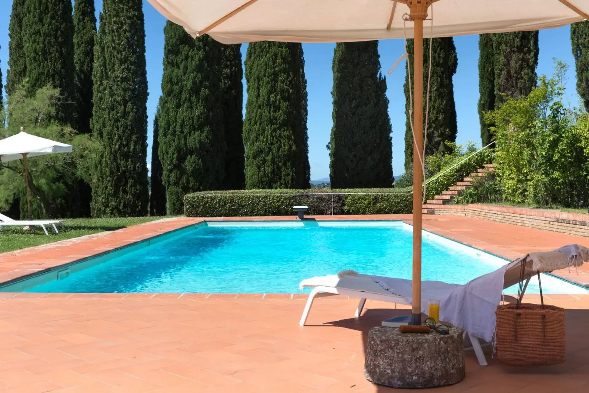 Summer, Swimming Pool in Country Residence Cipriano - La Torre alle Tolfe