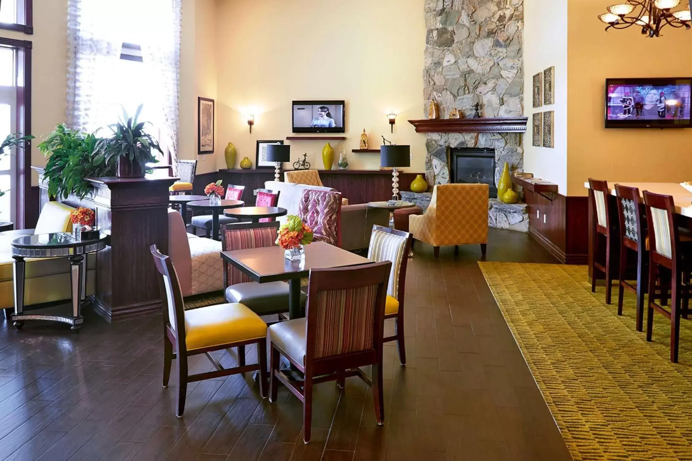 Lobby or reception, Restaurant/Places to Eat in Hampton Inn Salt Lake City Central