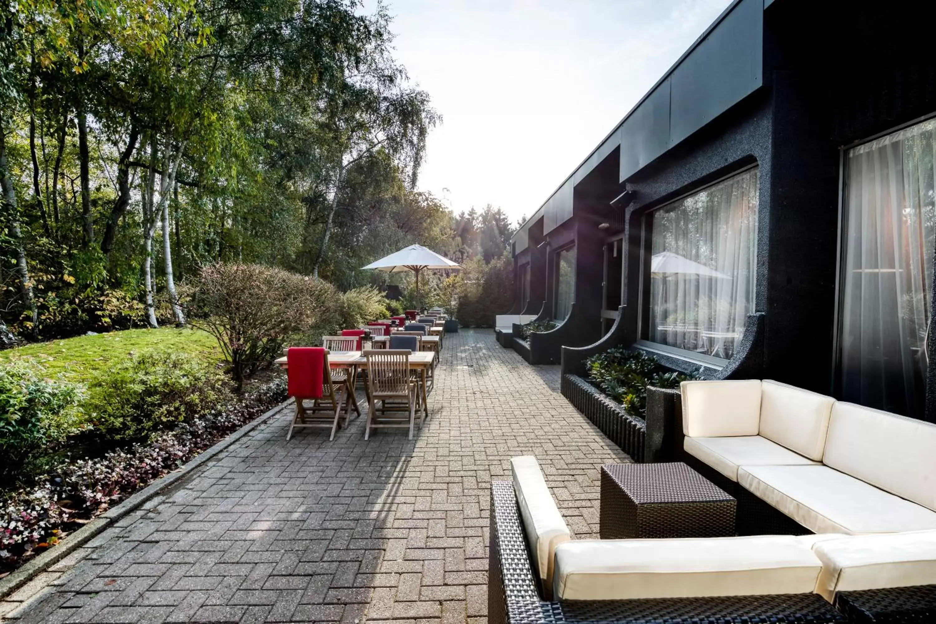 Balcony/Terrace in Pentahotel Brussels Airport