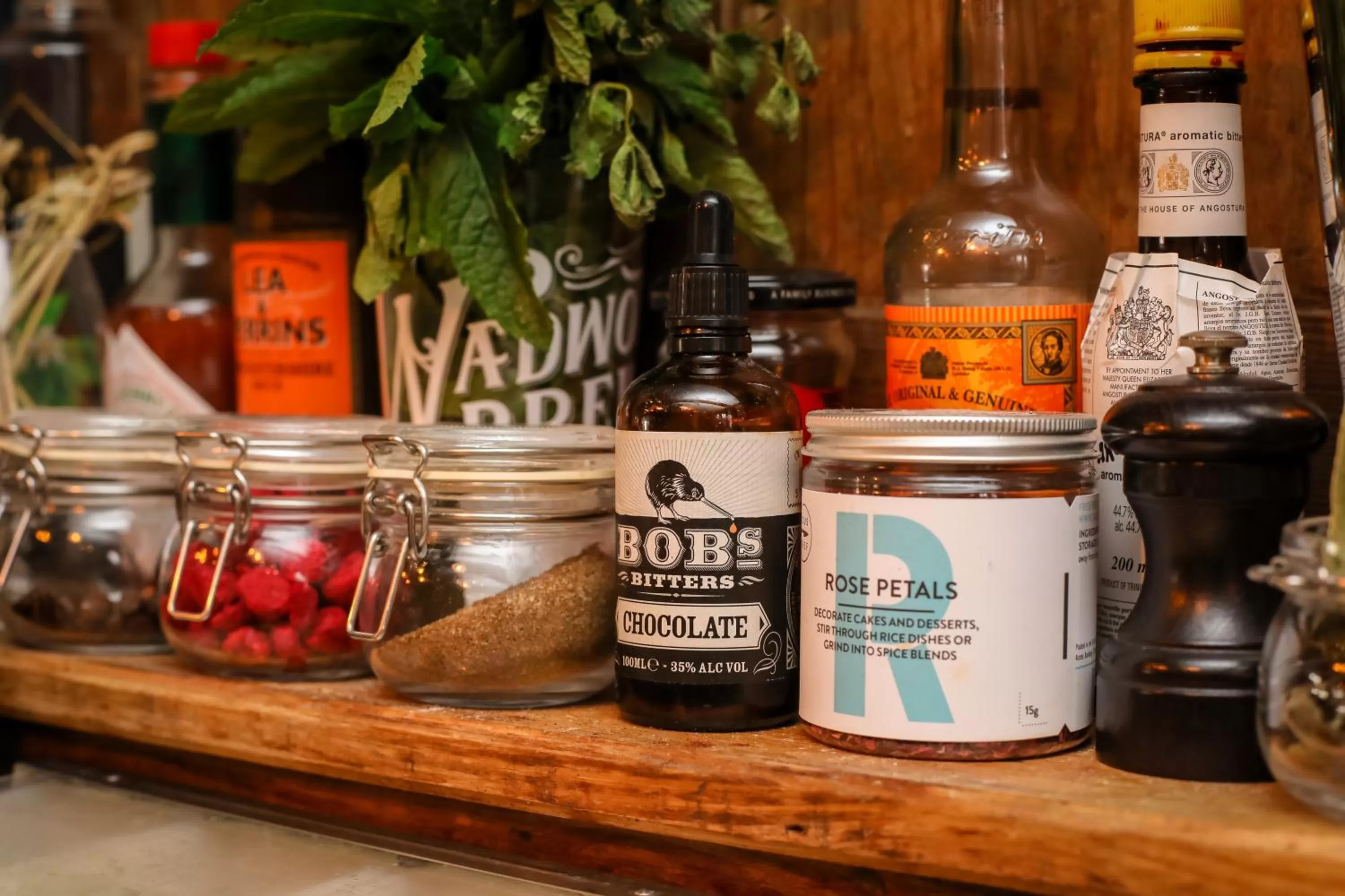 Food and drinks in The Black Swan Inn