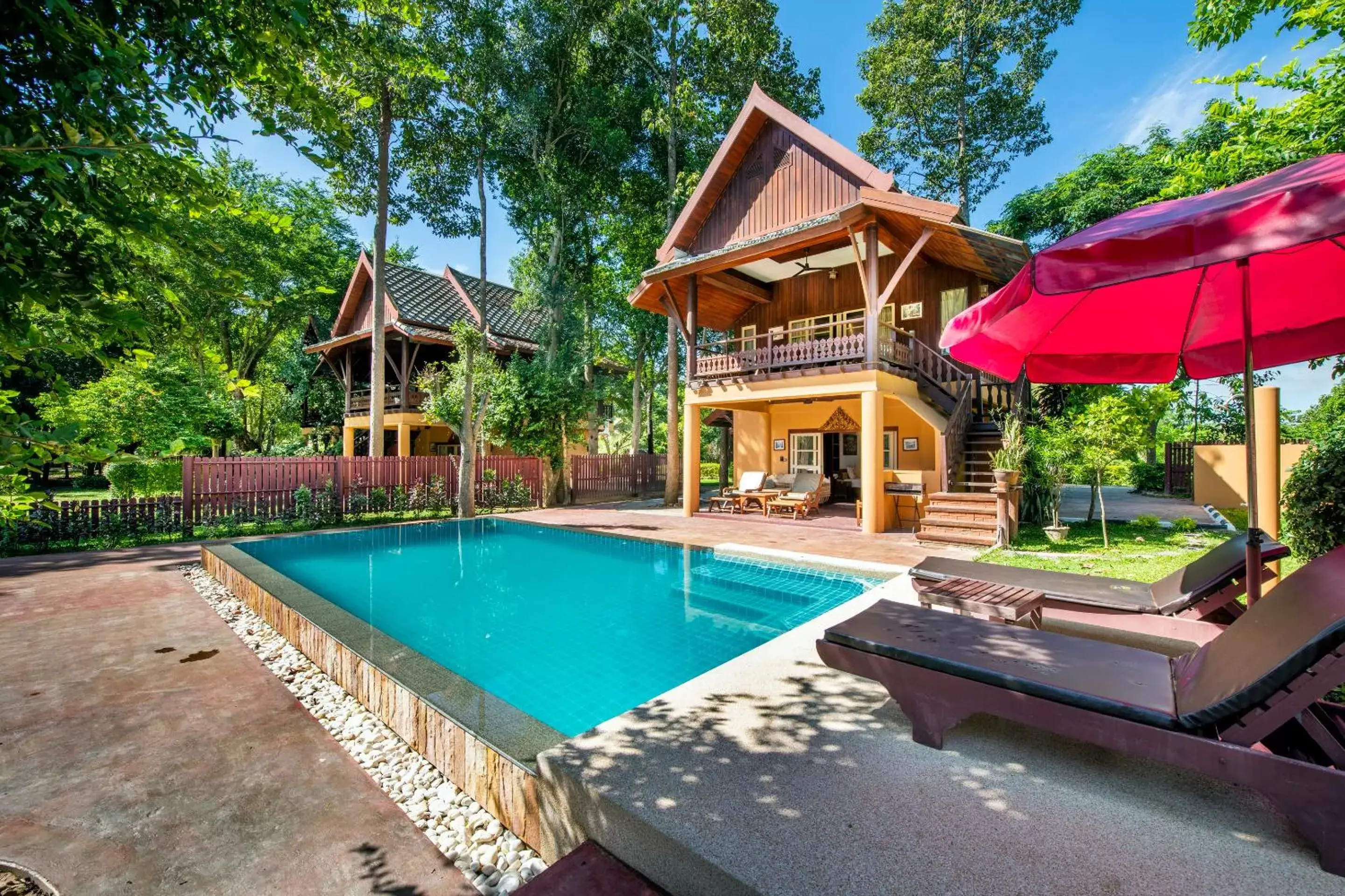 Balcony/Terrace, Swimming Pool in Vana Varin Resort