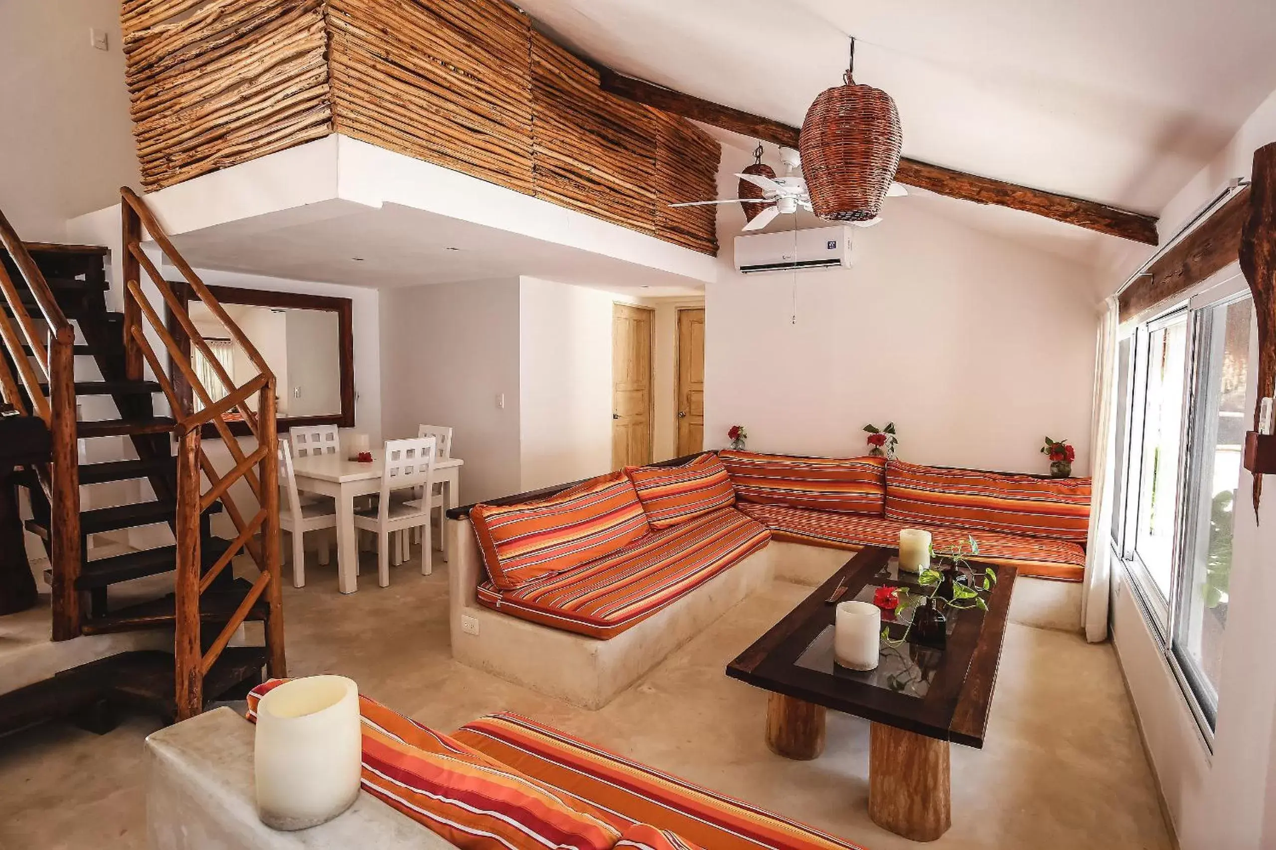 Living room, Seating Area in Cabanas Tulum- Beach Hotel & Spa