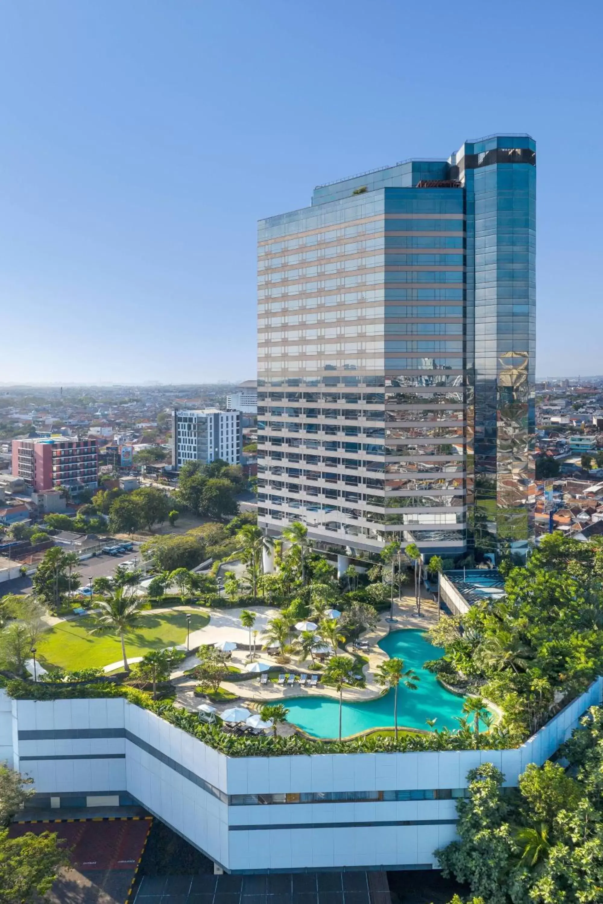 Property building, Pool View in JW Marriott Hotel Surabaya