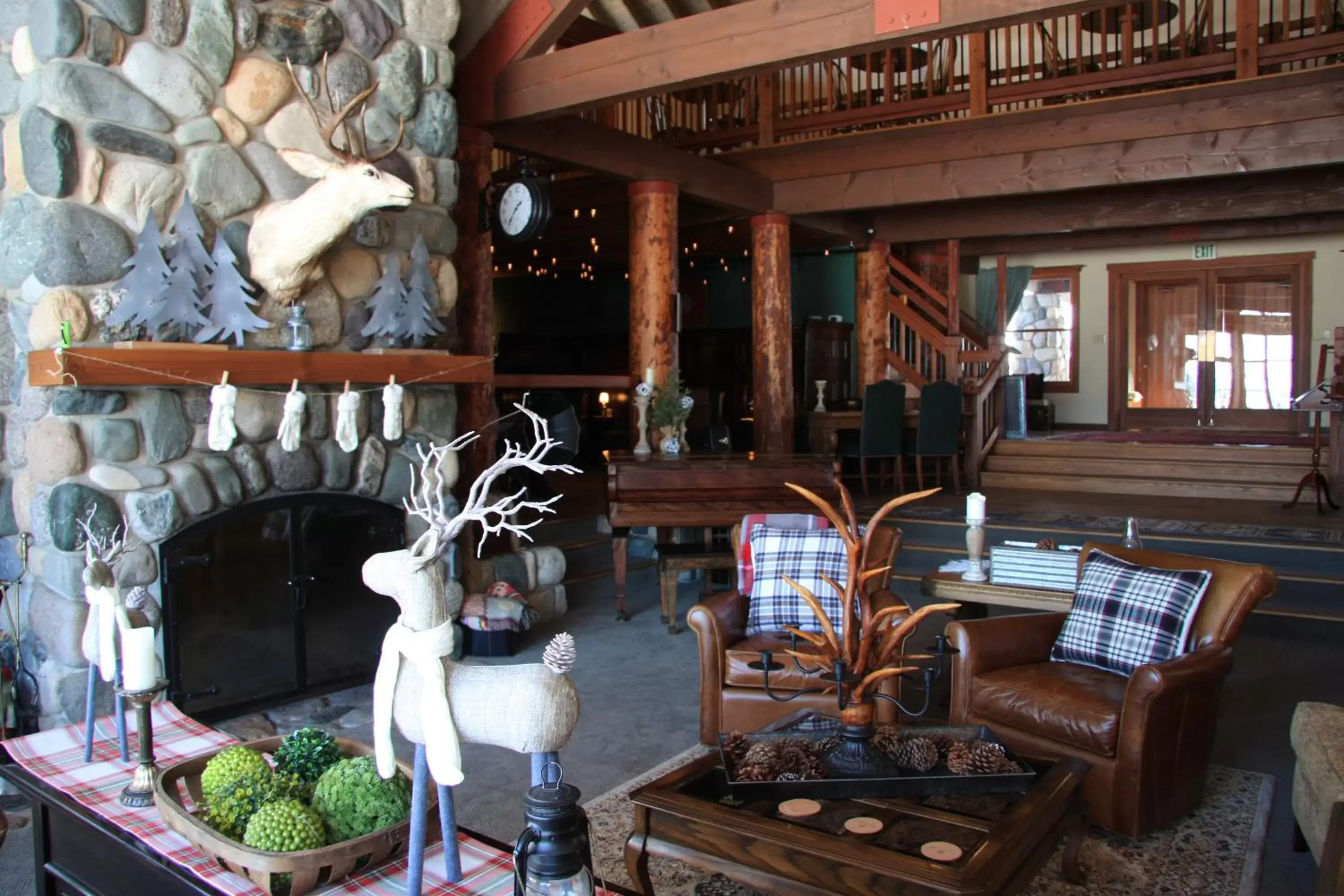 Living room in Casia Lodge and Ranch