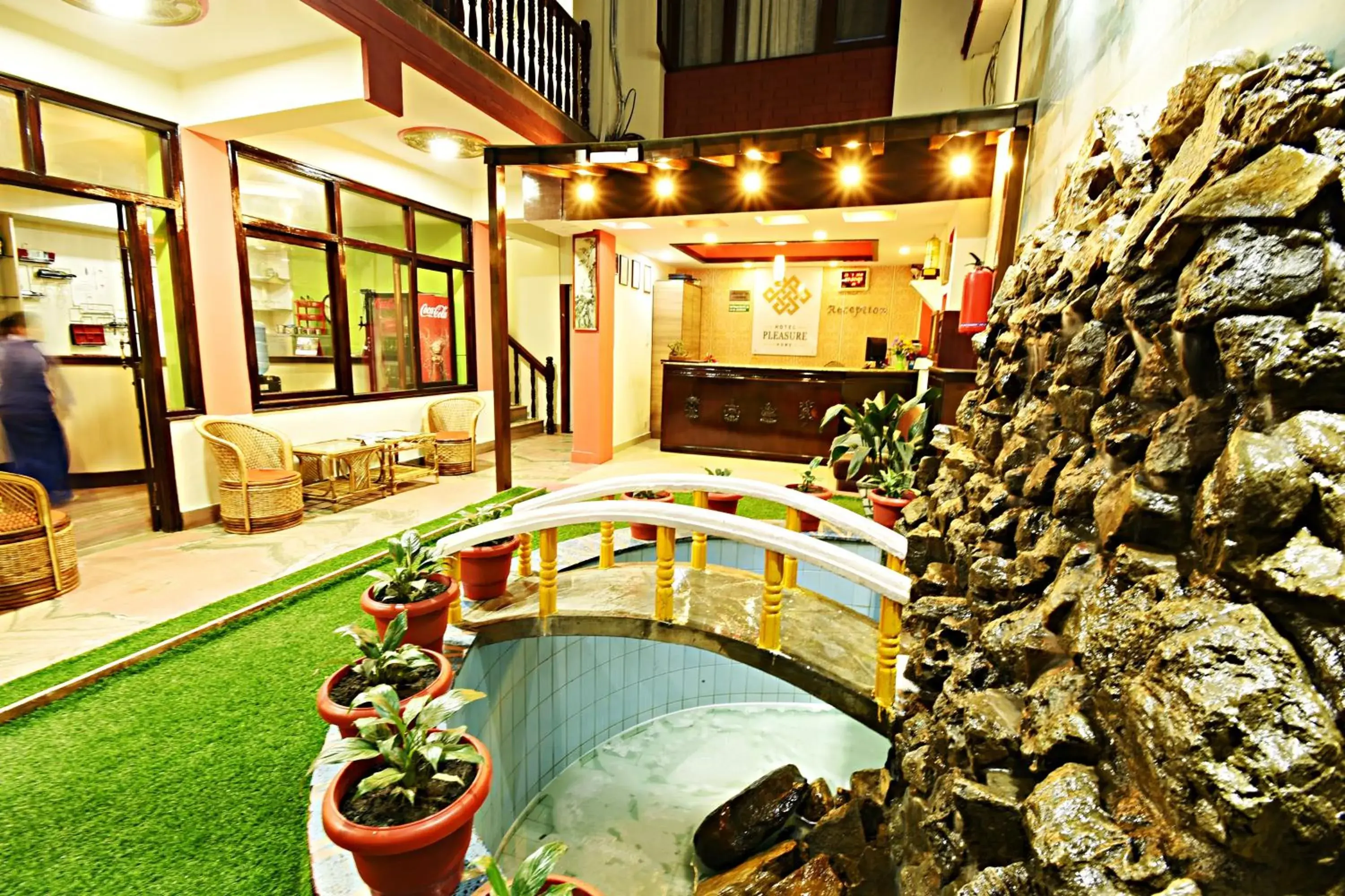 Lobby or reception in Hotel Pleasure Home