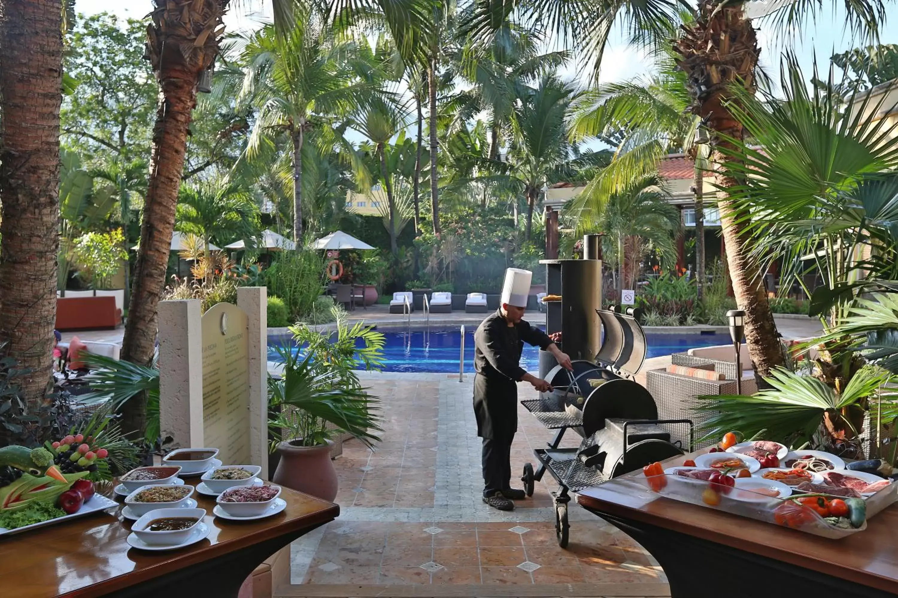 Swimming pool in Hotel Real InterContinental San Pedro Sula, an IHG Hotel