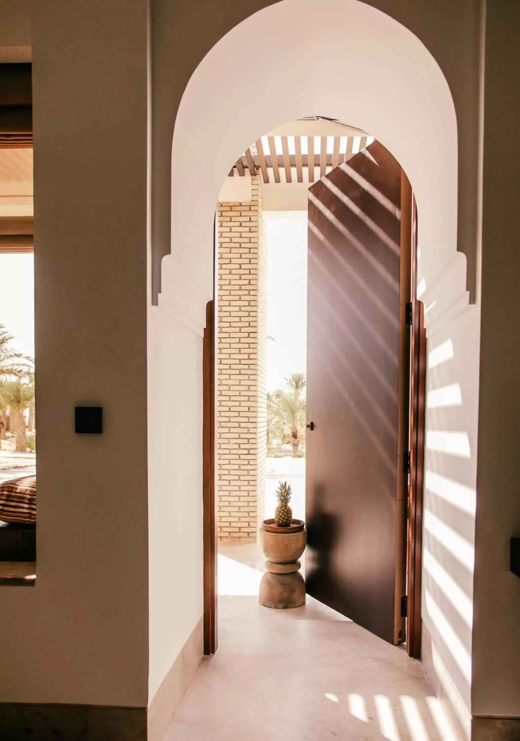 Garden view in Anantara Sahara-Tozeur Resort & Villas Garden view in Anantara Sahara-Tozeur Resort & Villas