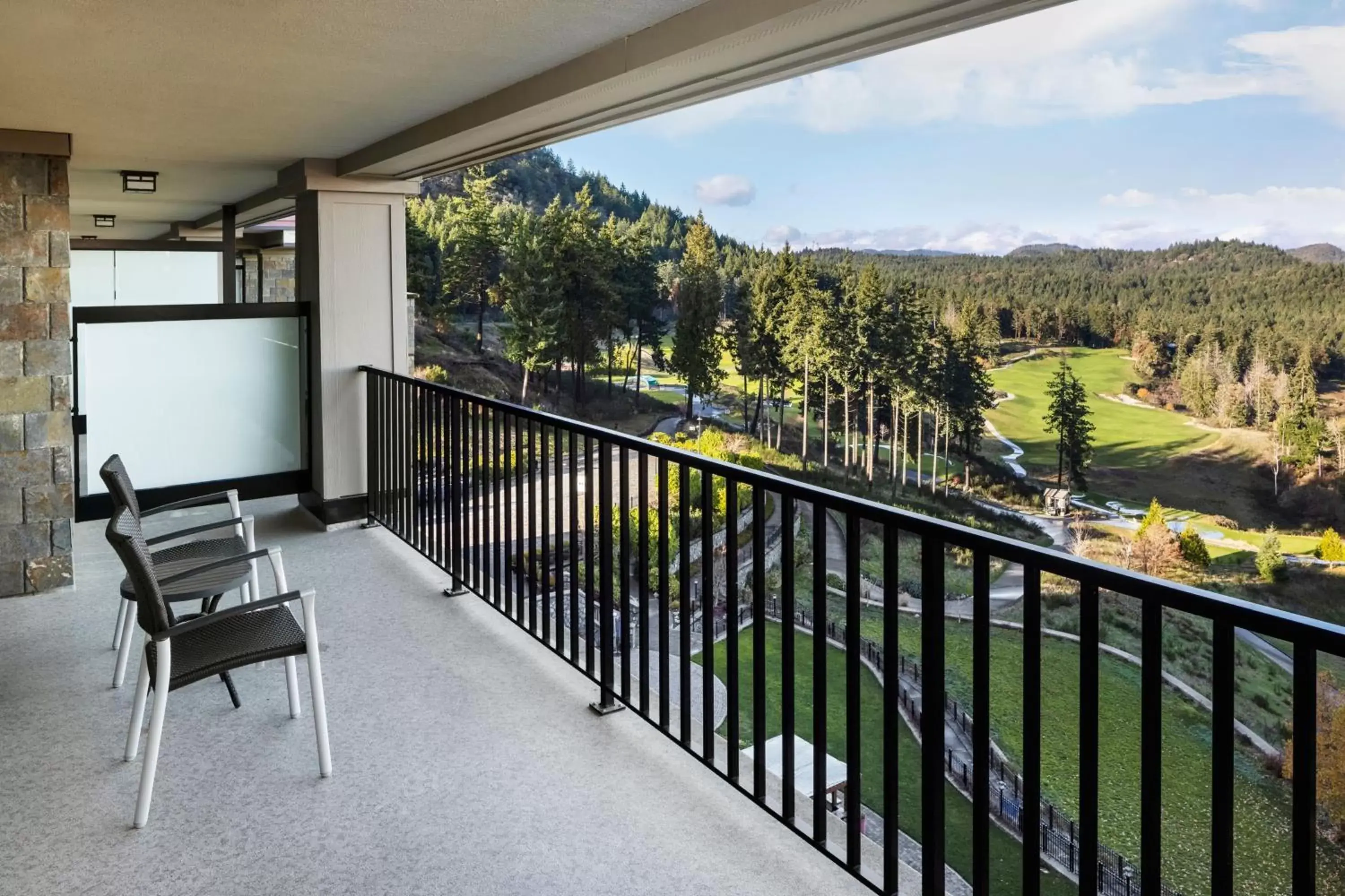 Bedroom, Balcony/Terrace in The Westin Bear Mountain Resort & Spa, Victoria