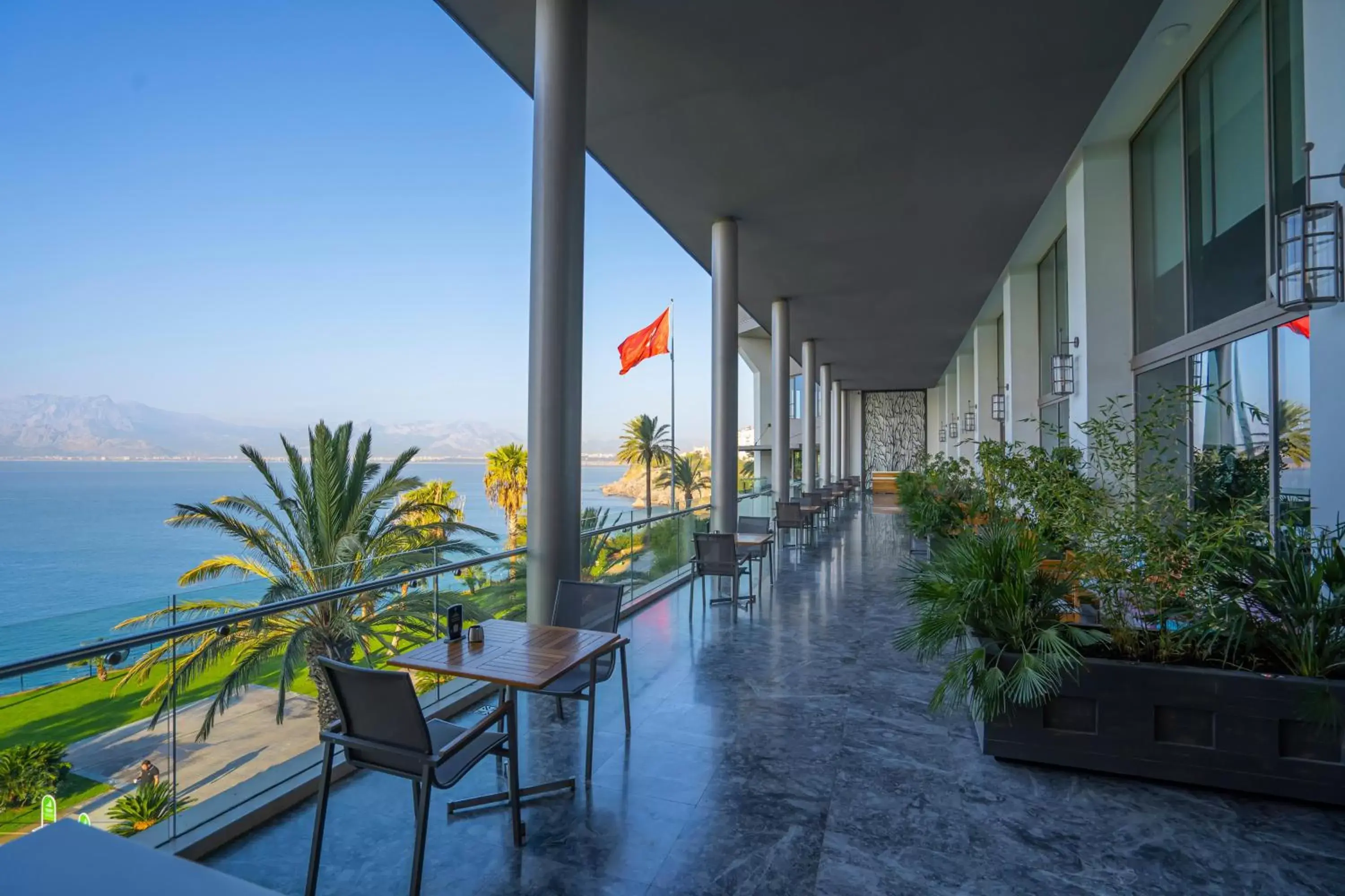Balcony/Terrace in Akra Hotel