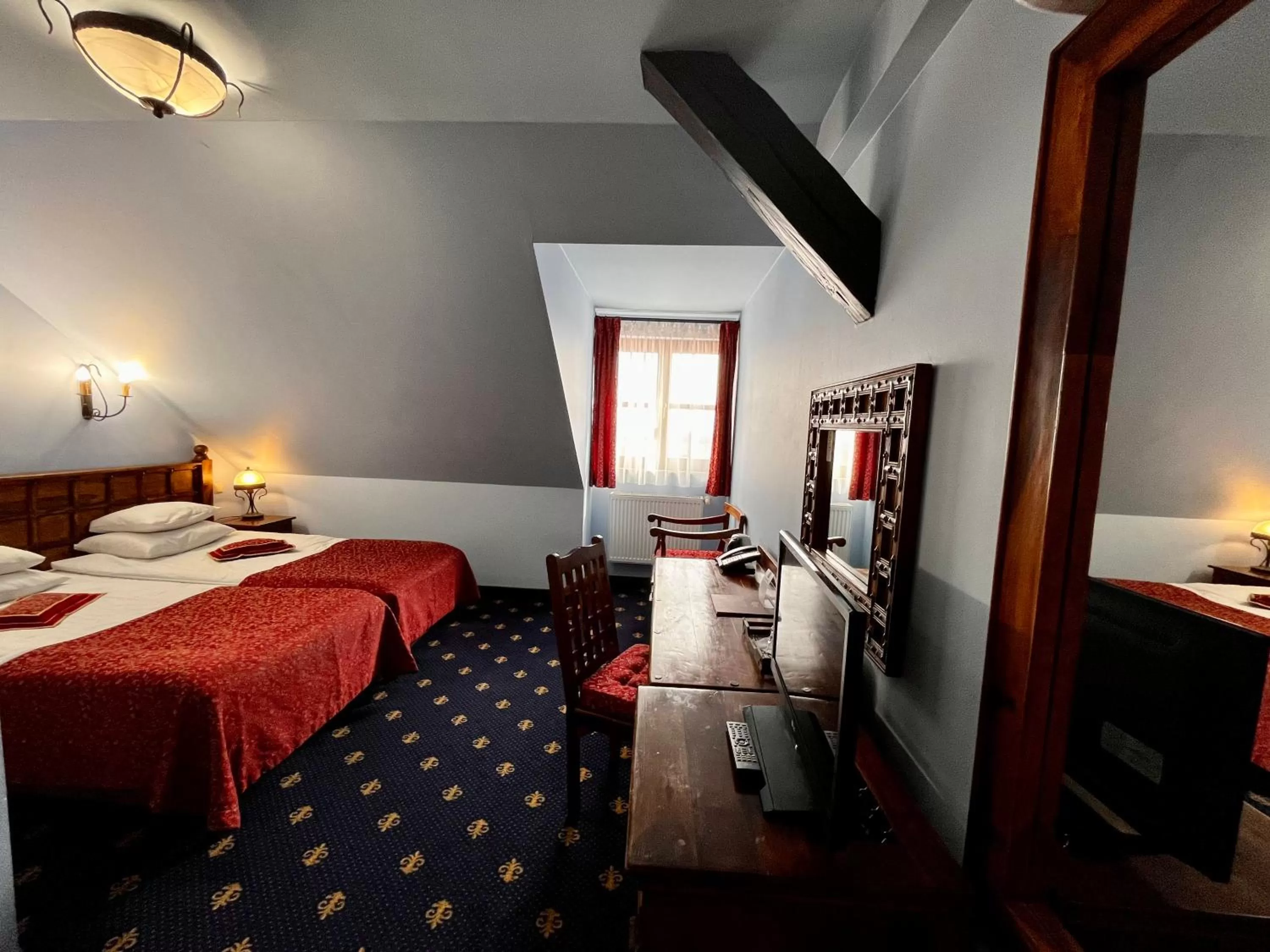Photo of the whole room, Bed in Hotel Zamek Ryn