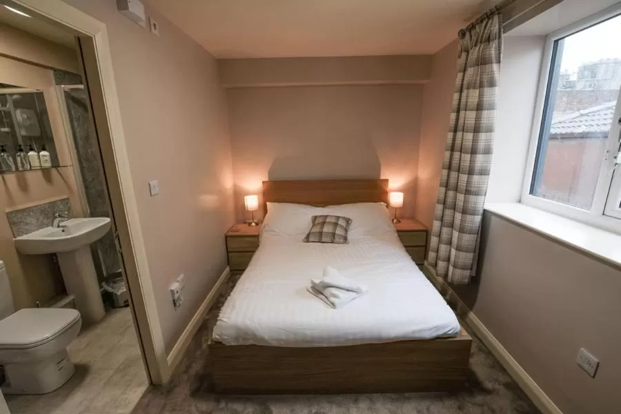 Bed in Morecambe Rooms