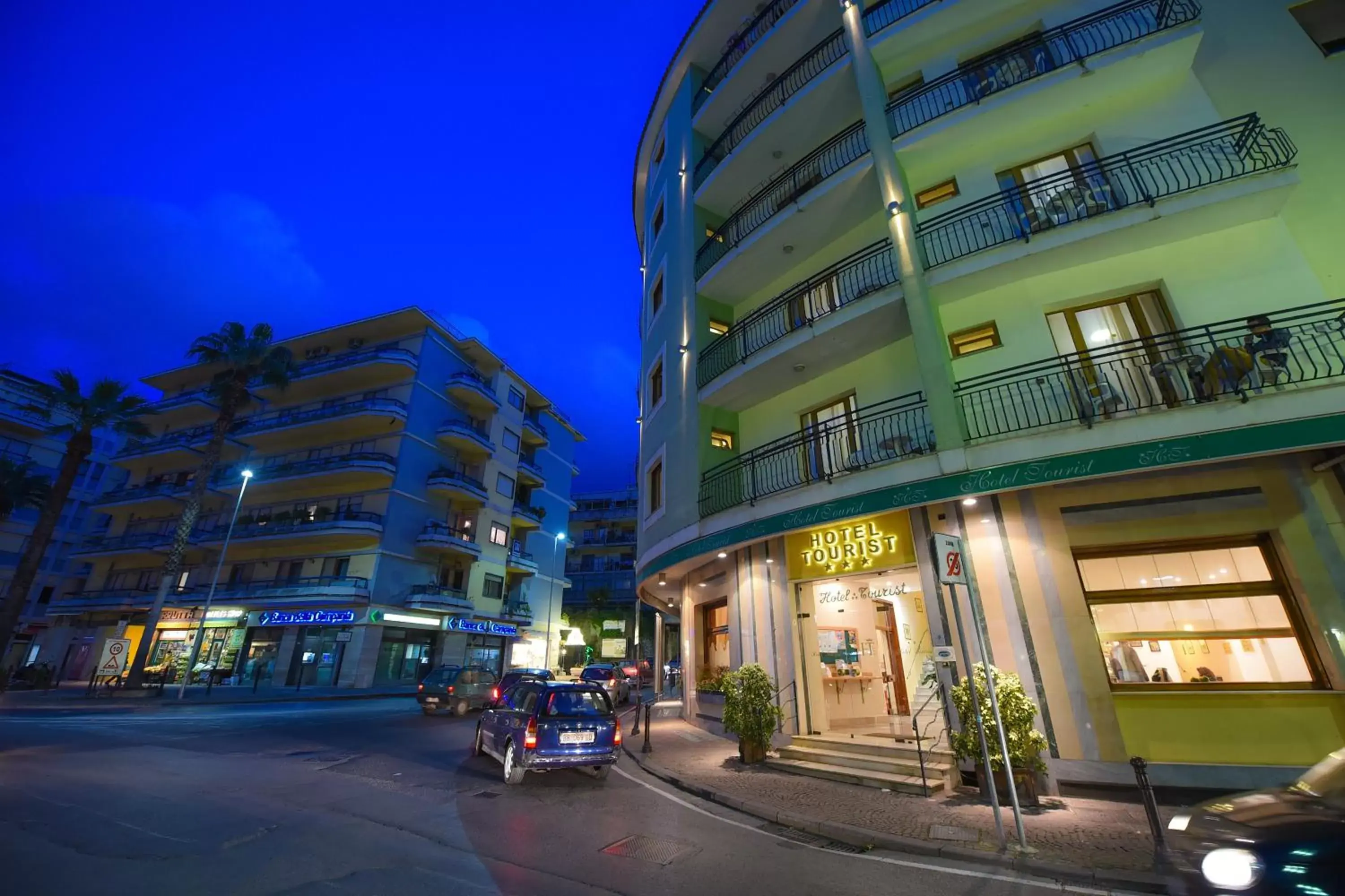 Facade/entrance, Property Building in Hotel Tourist