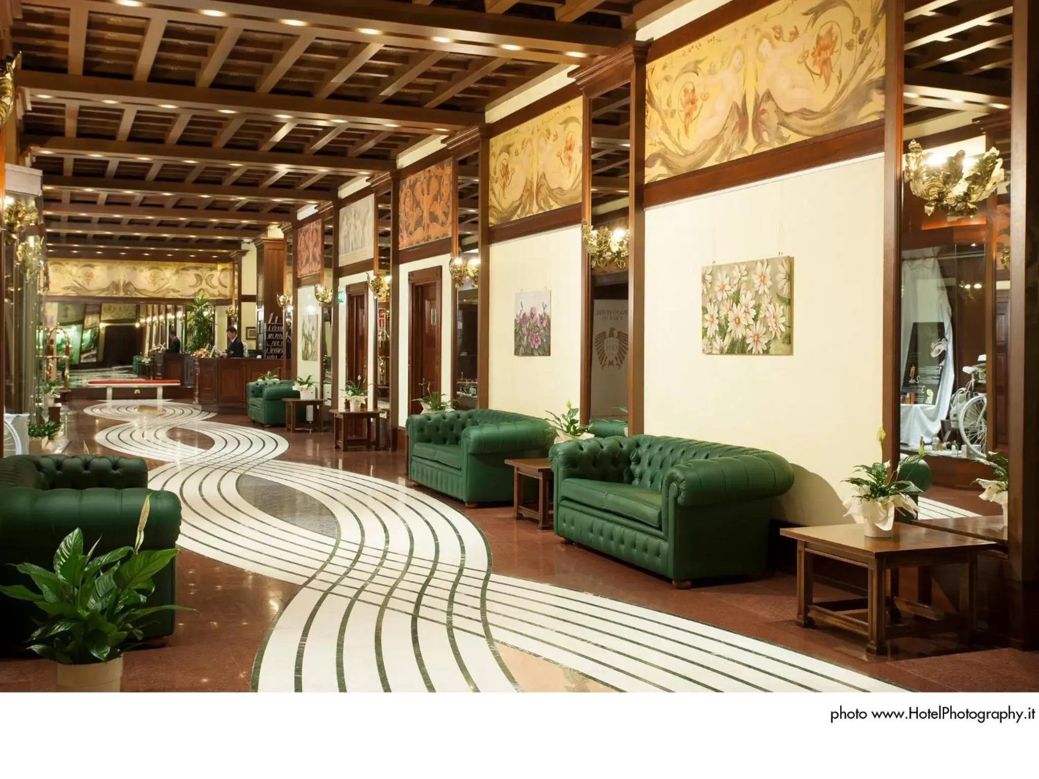 Lobby or reception, Lobby/Reception in Grand Hotel Trento