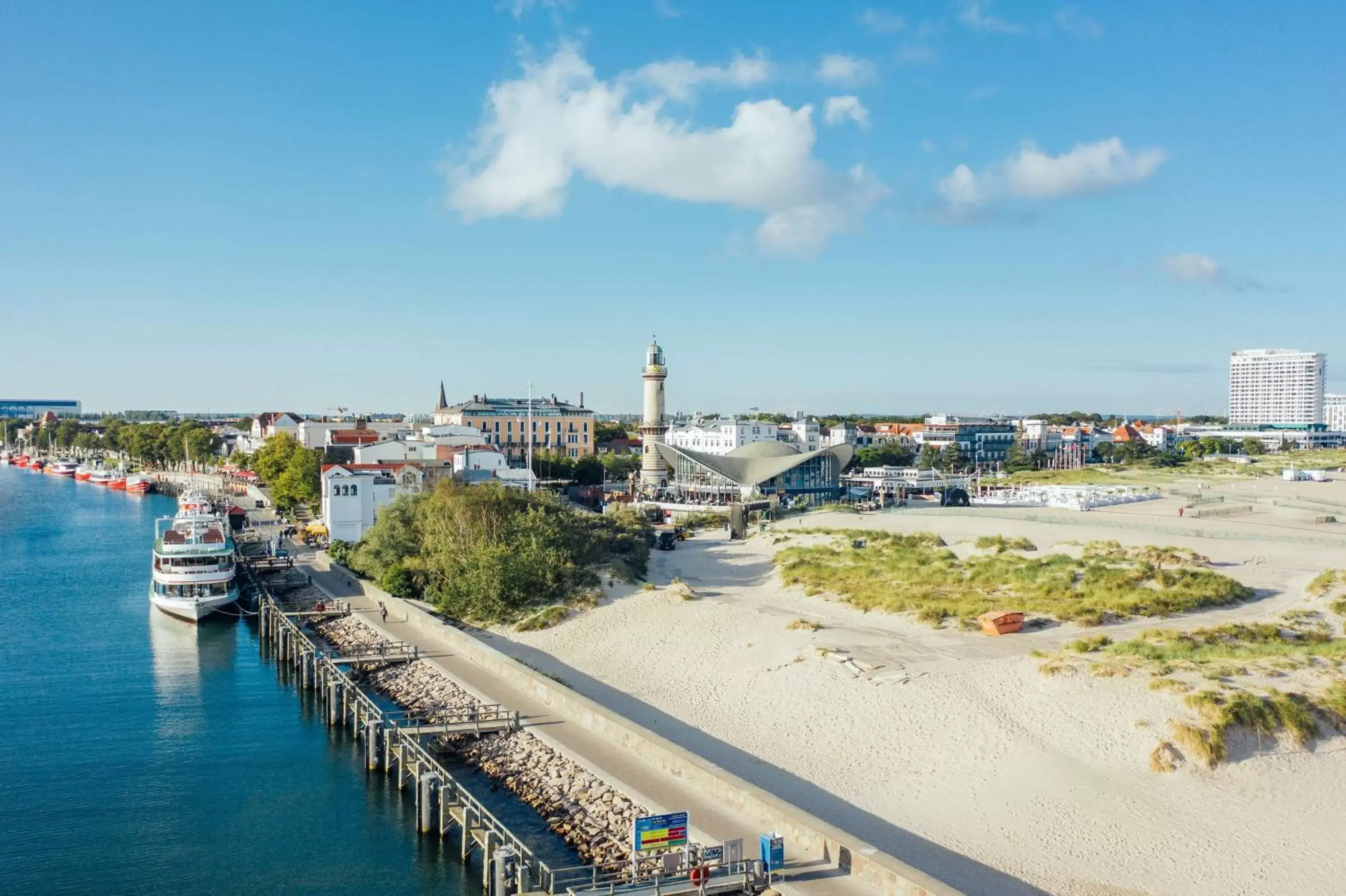 Beach in Radisson Blu Hotel Rostock