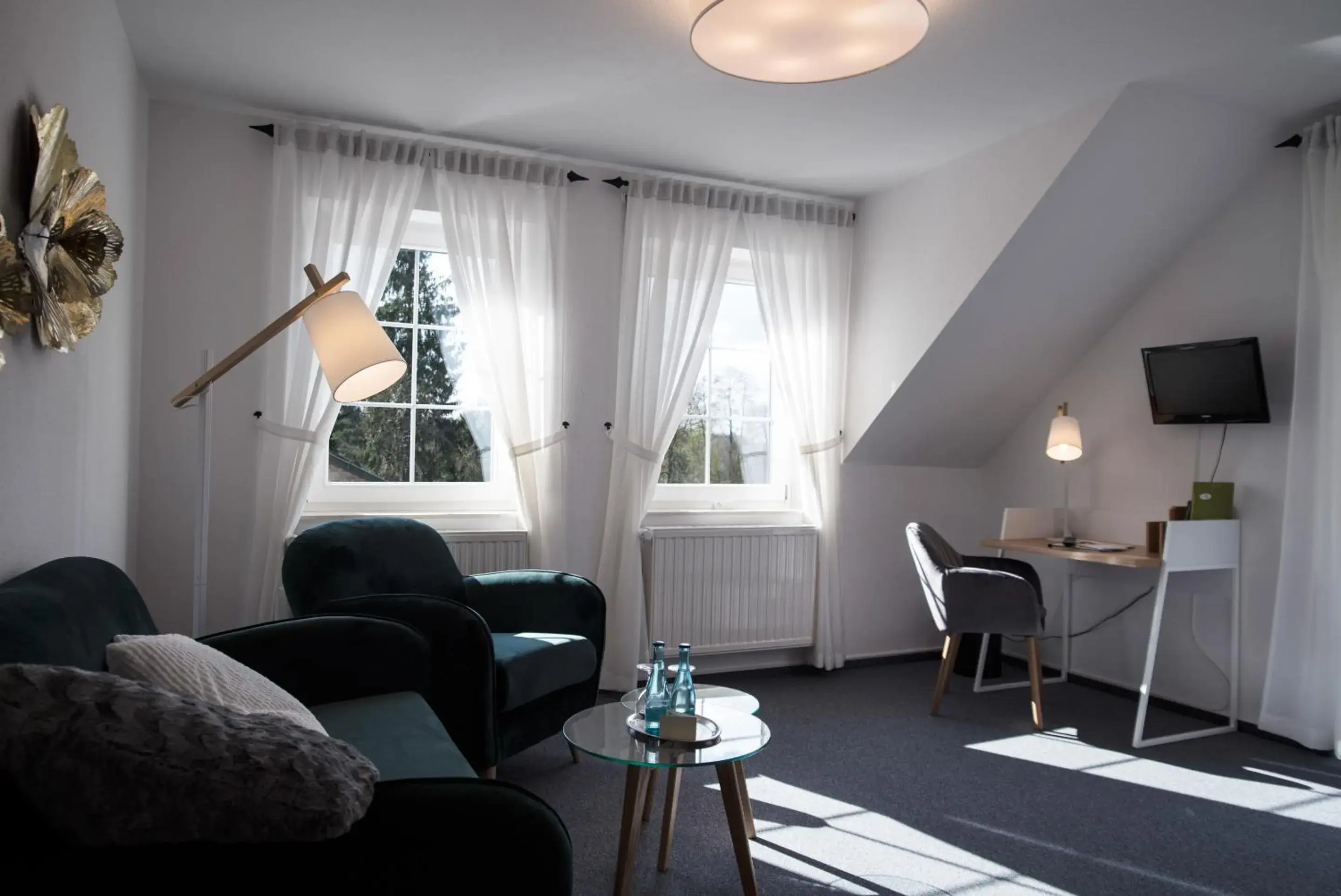 Living room, Seating Area in Hotel & Restaurant Am Alten Rhin