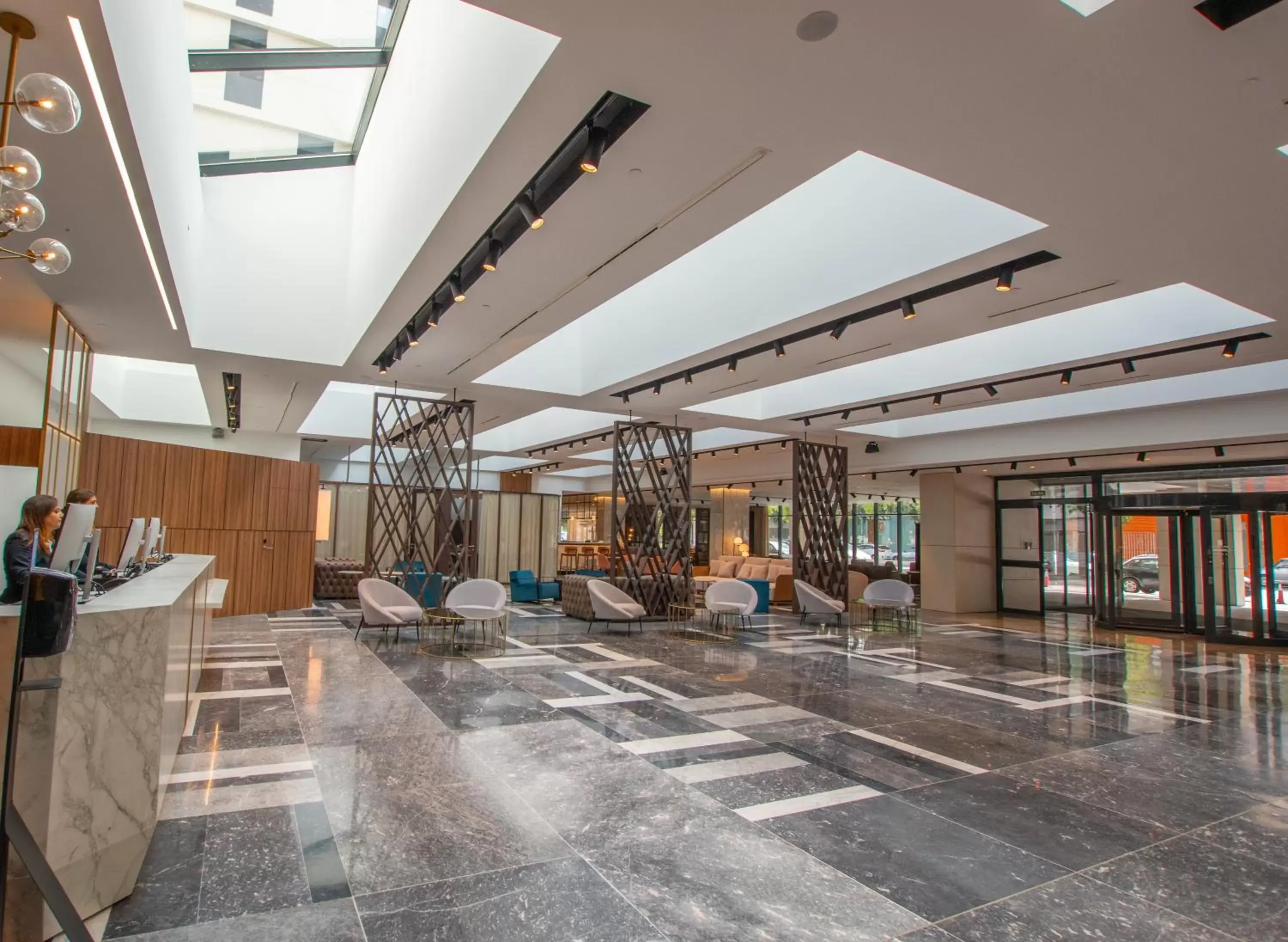 Lobby or reception in Hotel Giralda Center