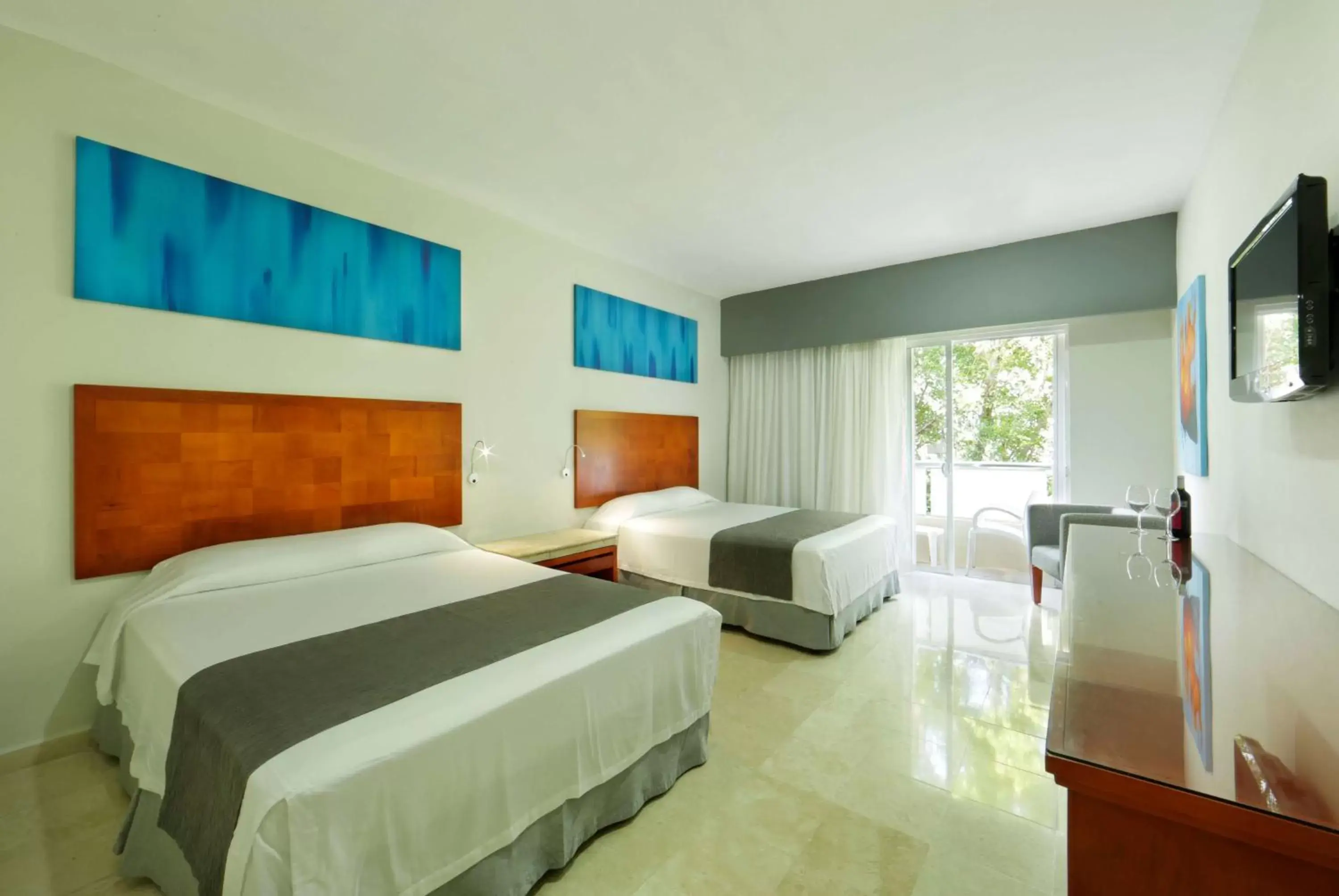 Photo of the whole room, Bed in Viva Maya by Wyndham, A Trademark All Inclusive Resort