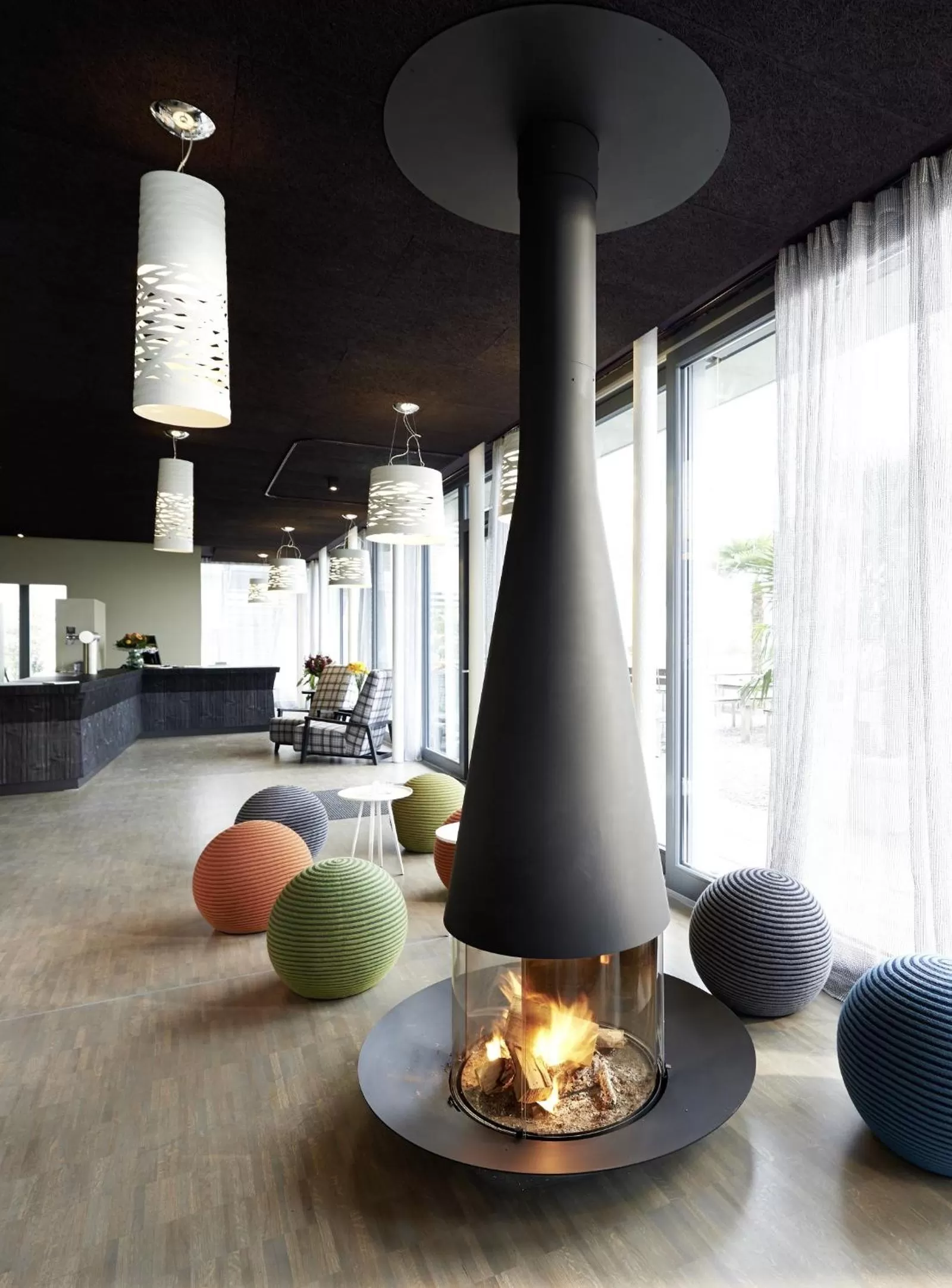 Lobby or reception in Hotel mein inselglück