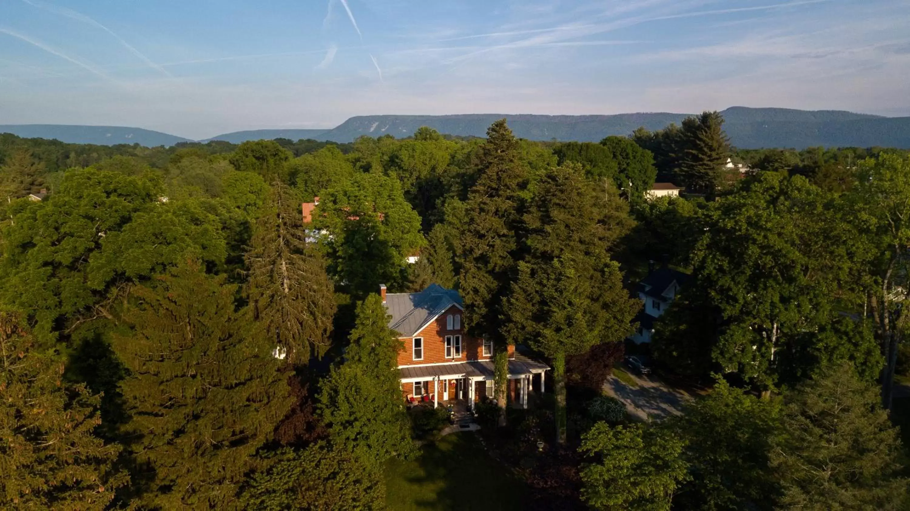 Bird's eye view, Bird's-eye View in South Court Inn