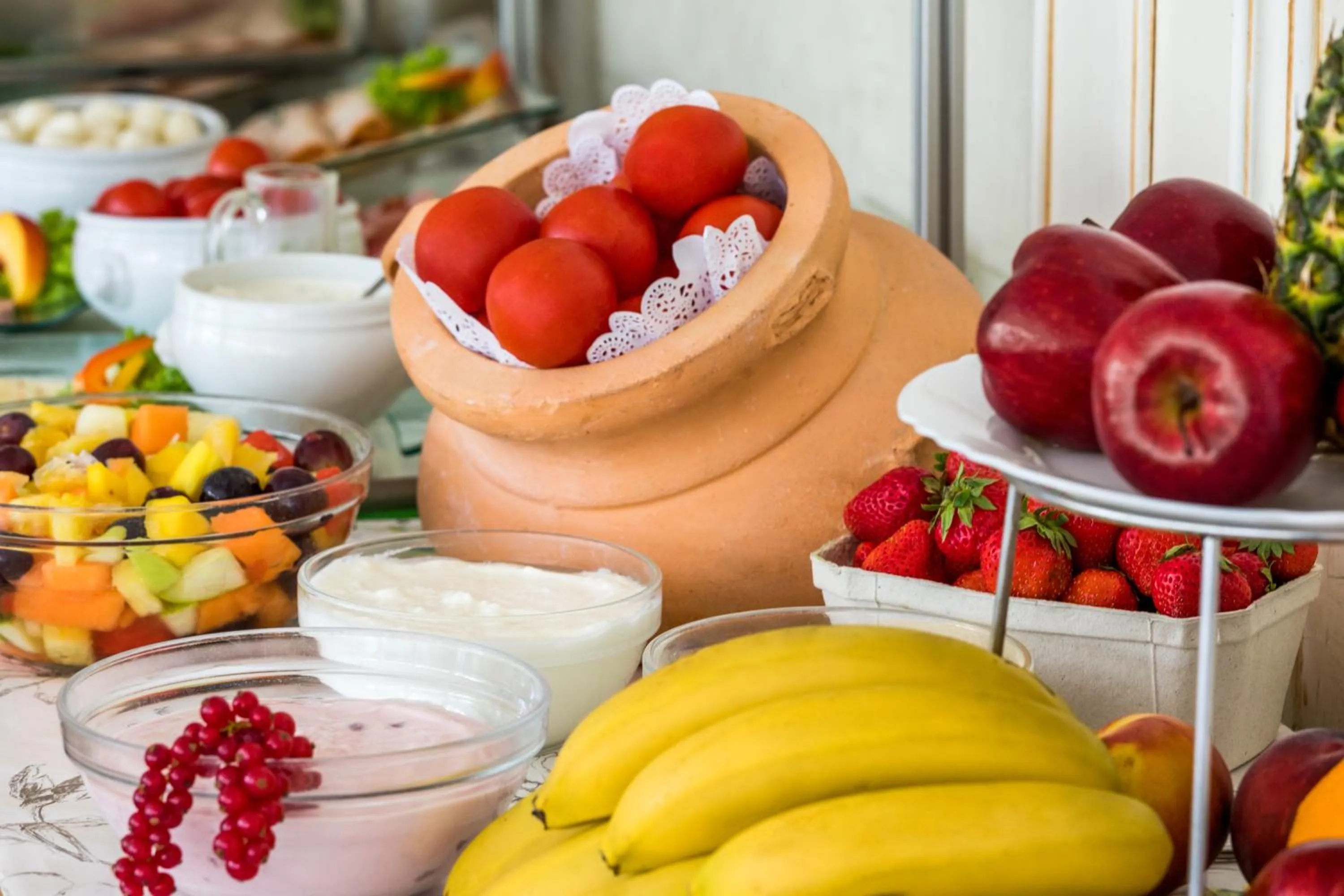 Buffet breakfast in Hotel Buschhausen