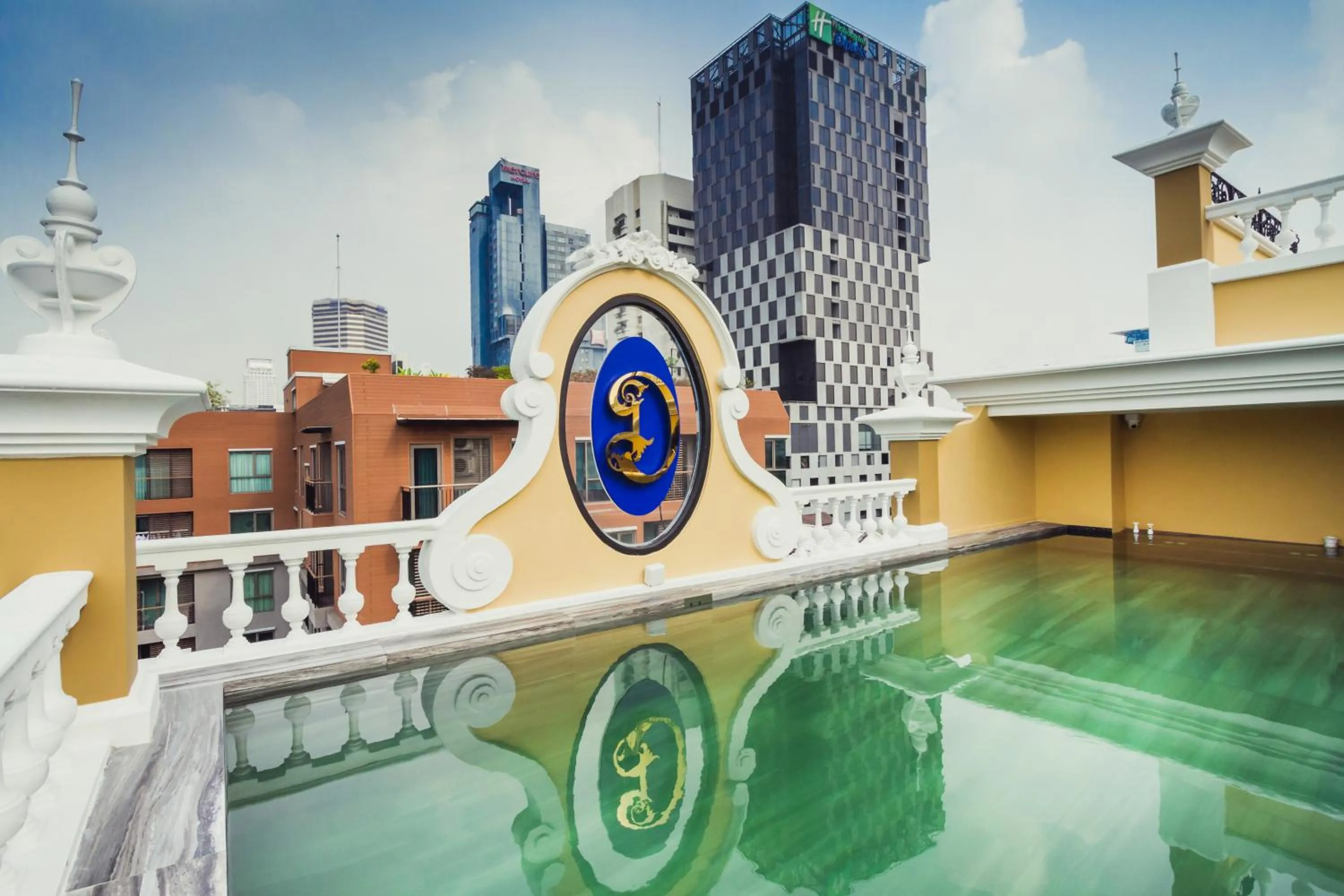 Pool view in Daraya Boutique Hotel