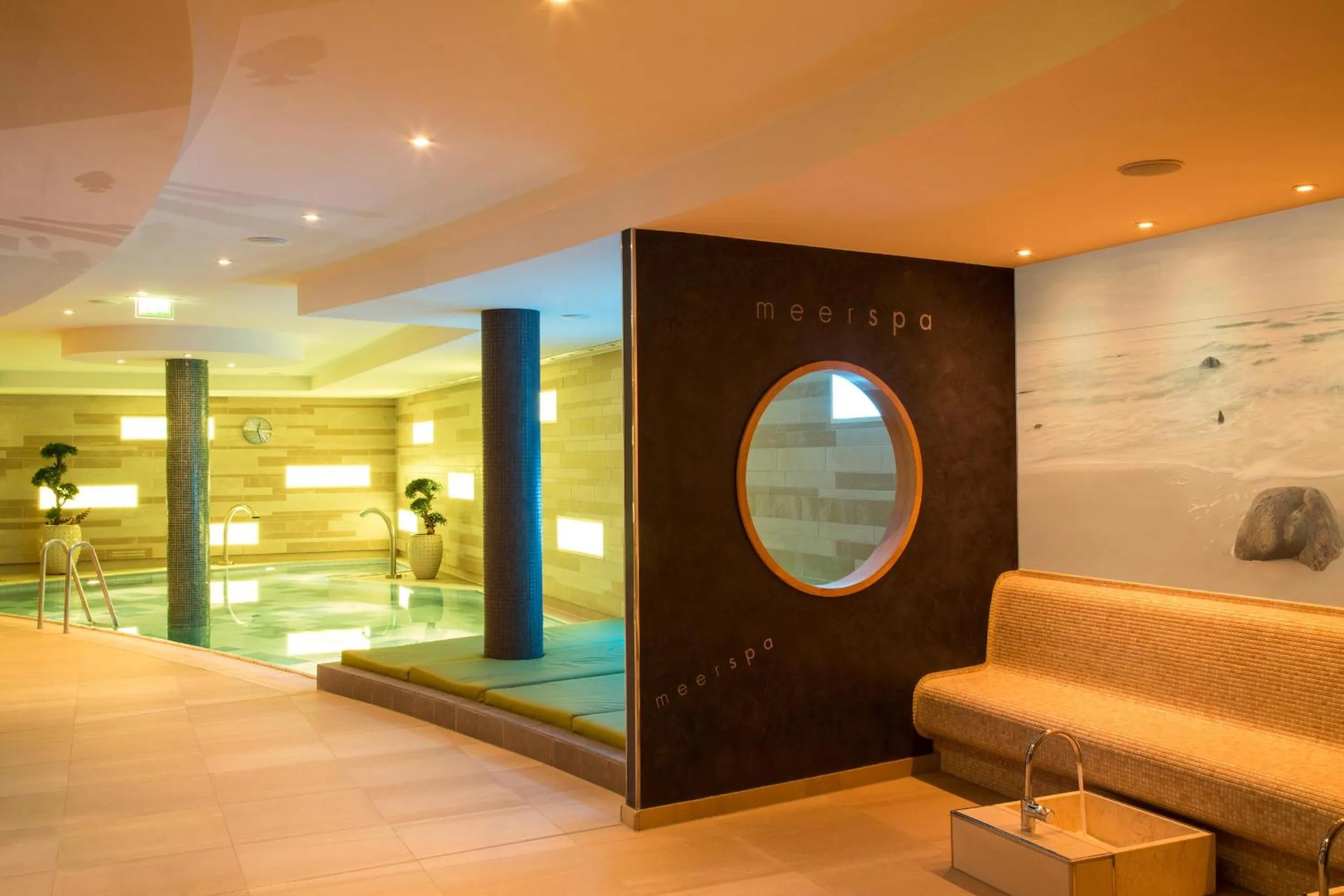 Spa and wellness centre/facilities in Hotel AM MEER & Spa